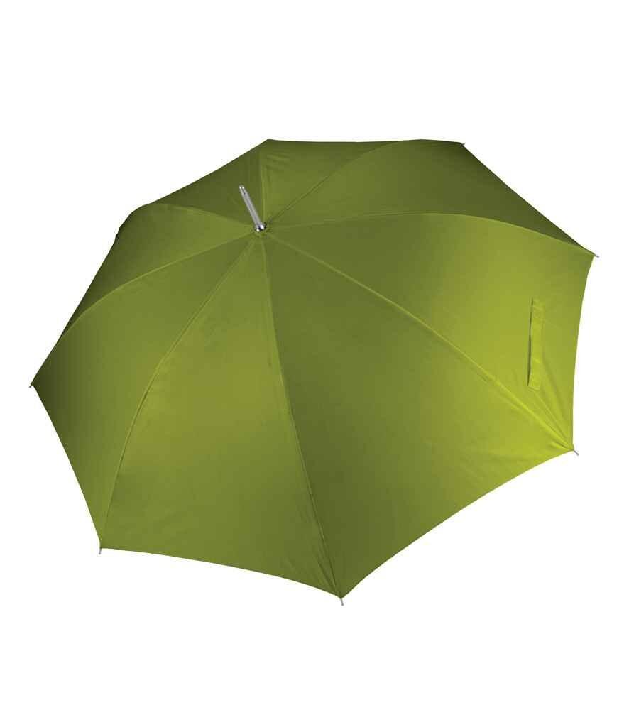 Personalised Golf Umbrella Lime with name or logo printed