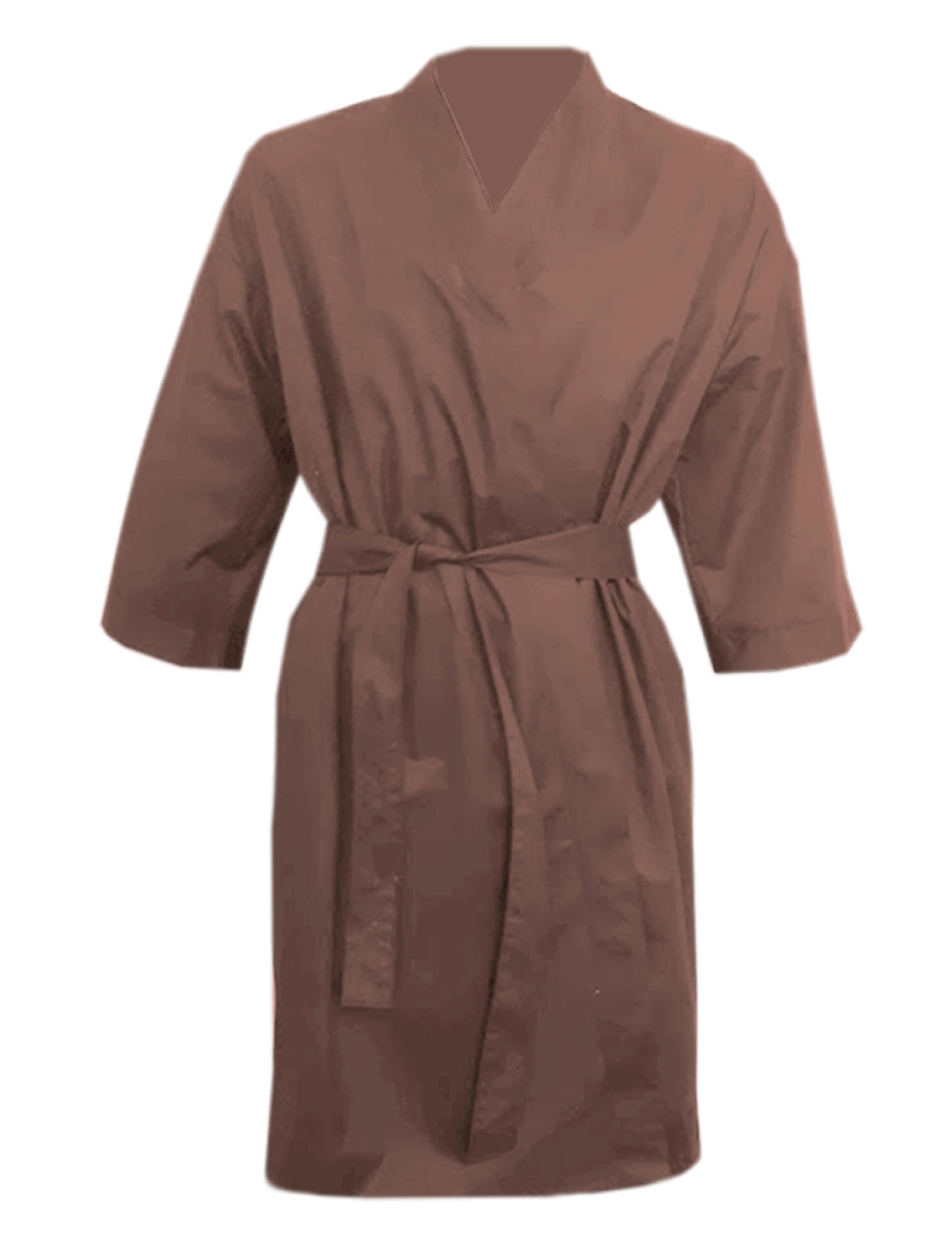Nibano Hairdressing Kimono Gown Coffee