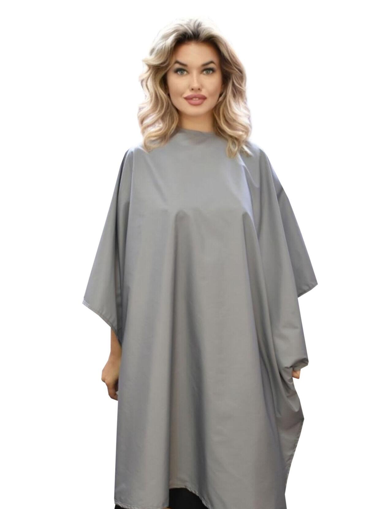 Waterproof Hair salon cape grey