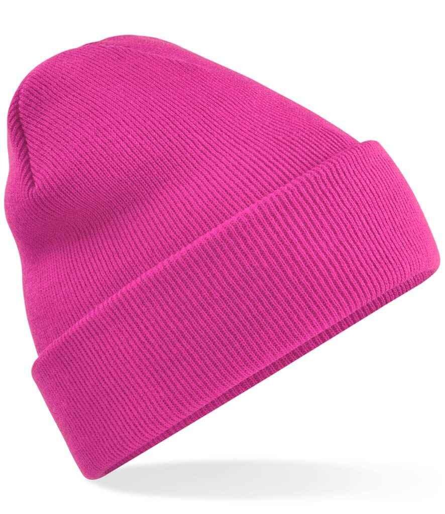Classic Original Beanie winter hat hot pink