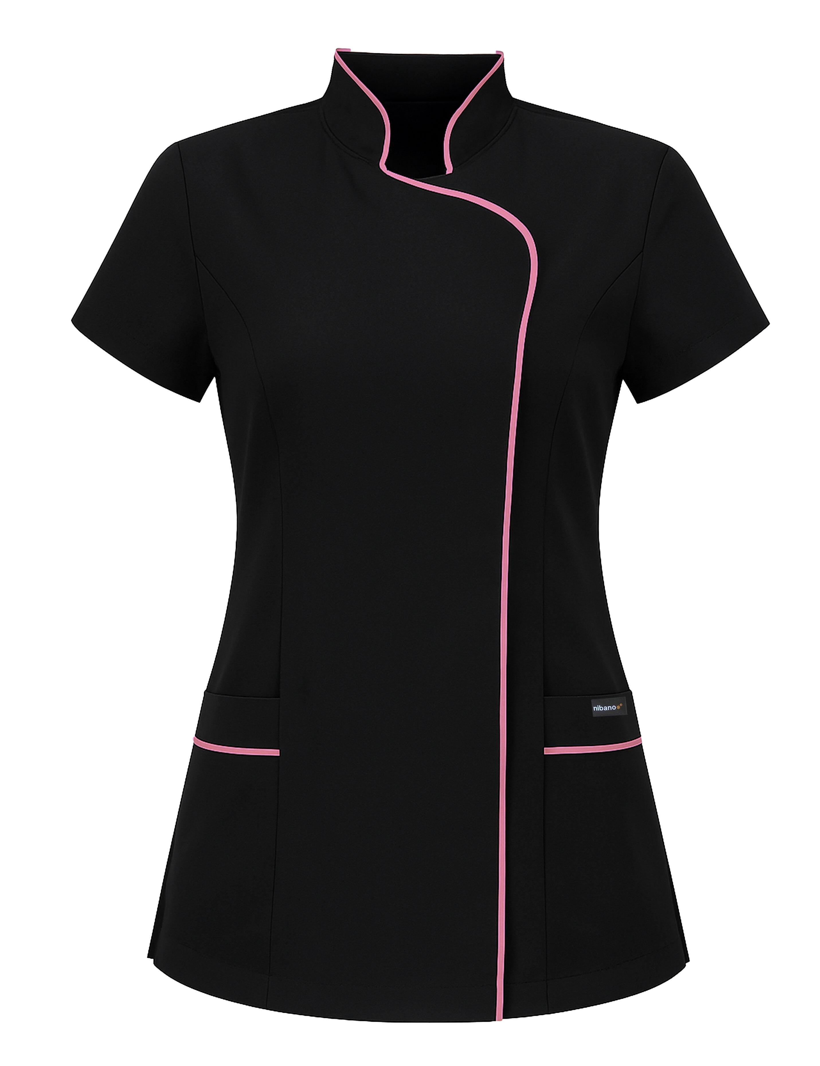 Personalised Black Pink Bi-Colour Essential Beauty Tunic Women’s