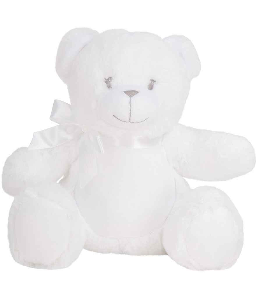 Personalised Wedding Gift Bear White