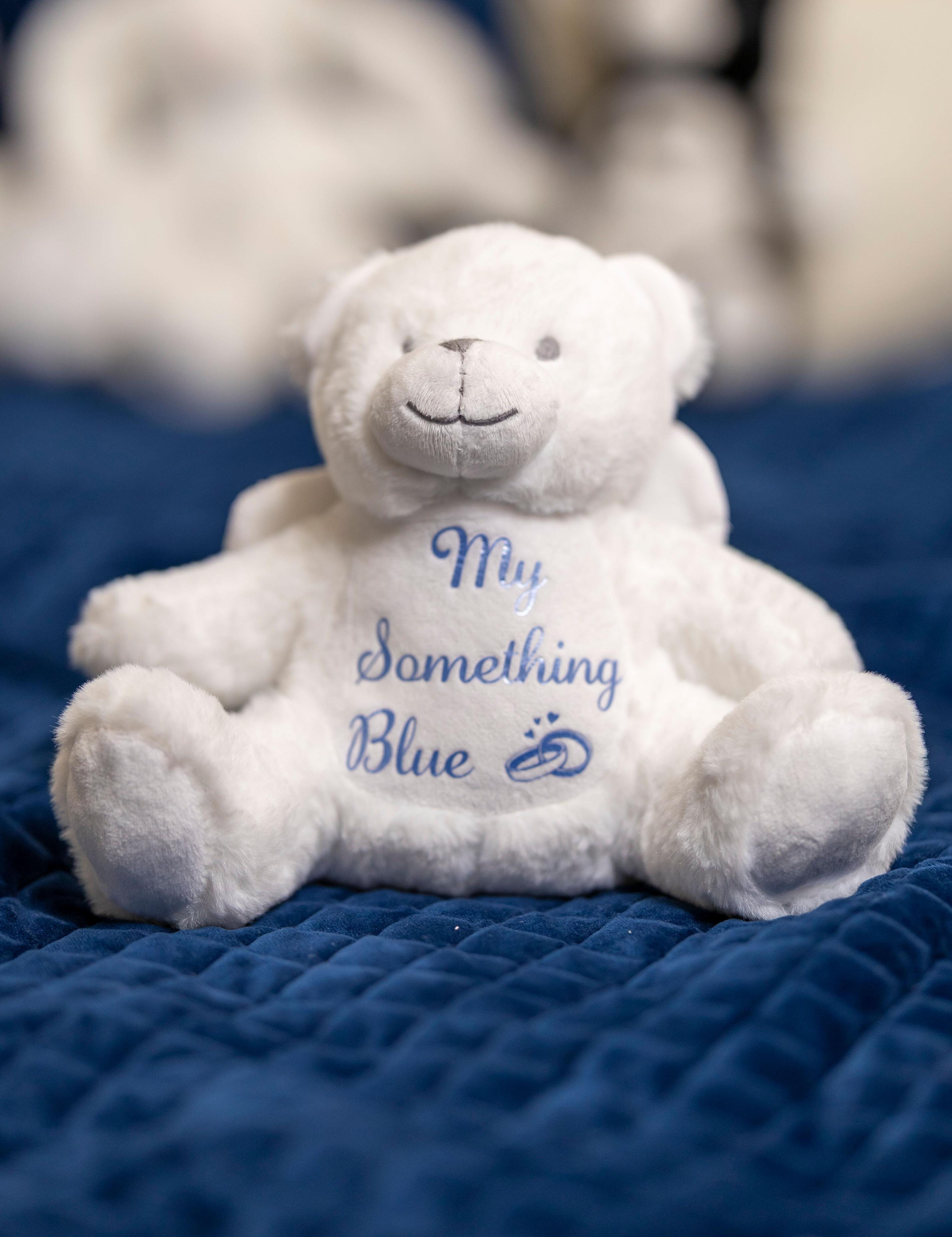 Soft Toy angel bear  with your text