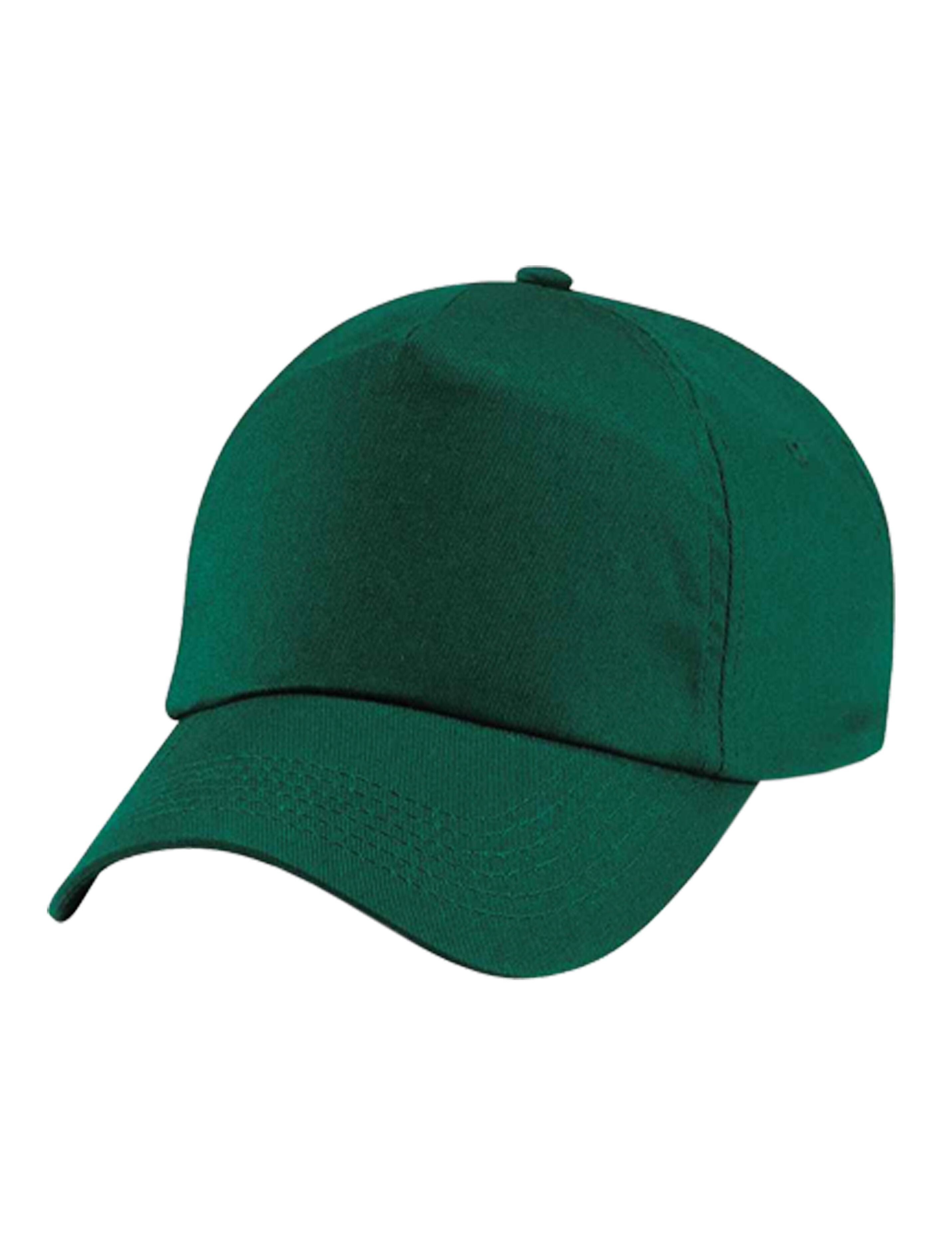 Premium Bottle Green baseball cap for embroidery or logo printing