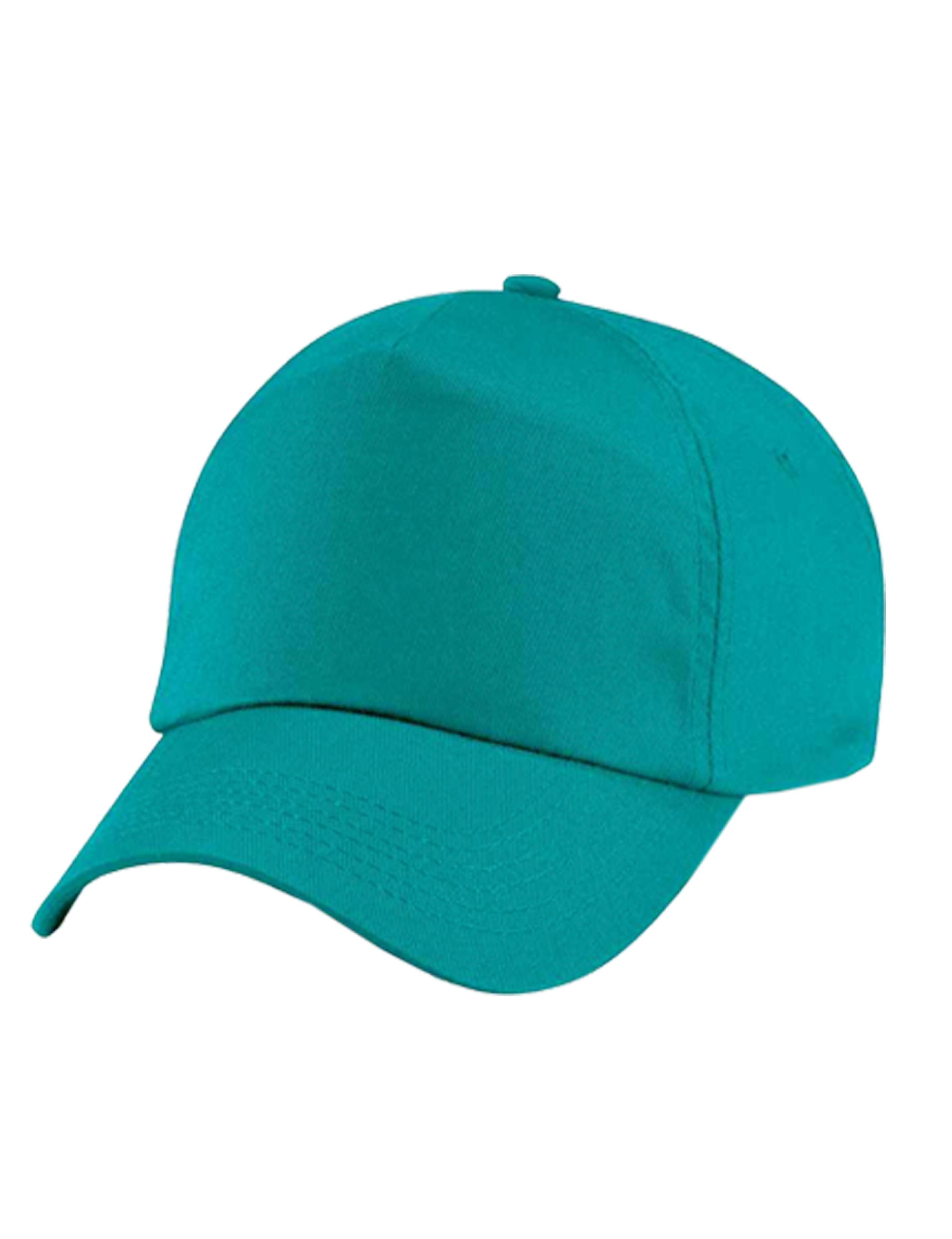 Premium Emerald baseball cap for embroidery or logo printing