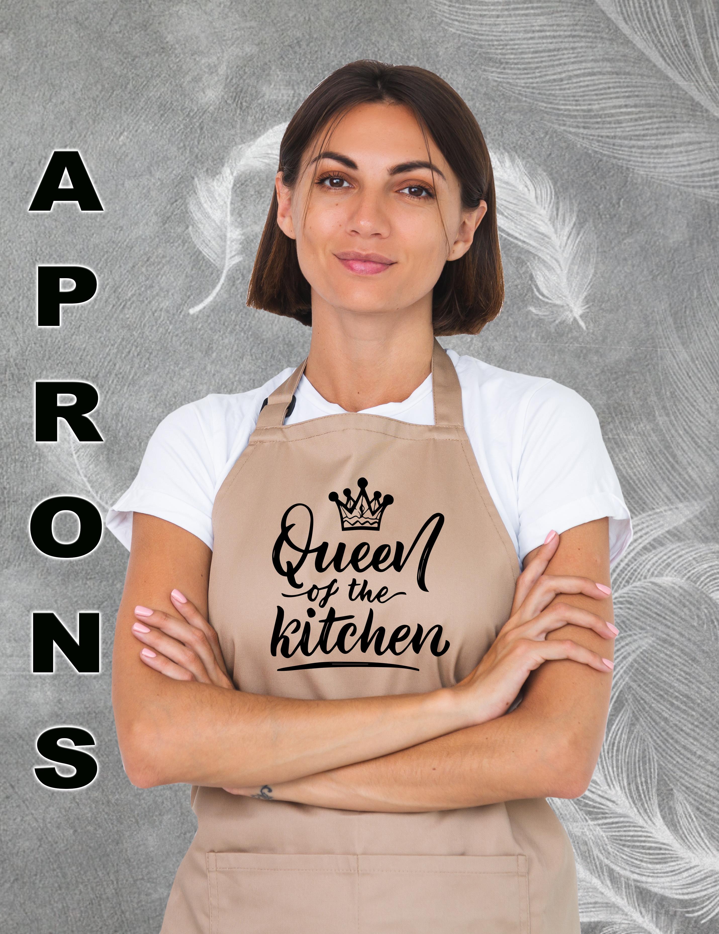 Personalised Apron, Customised Apron, Printed Apron, Embroidered Apron, Apron with Logo, Apron with Name, Apron with your Design