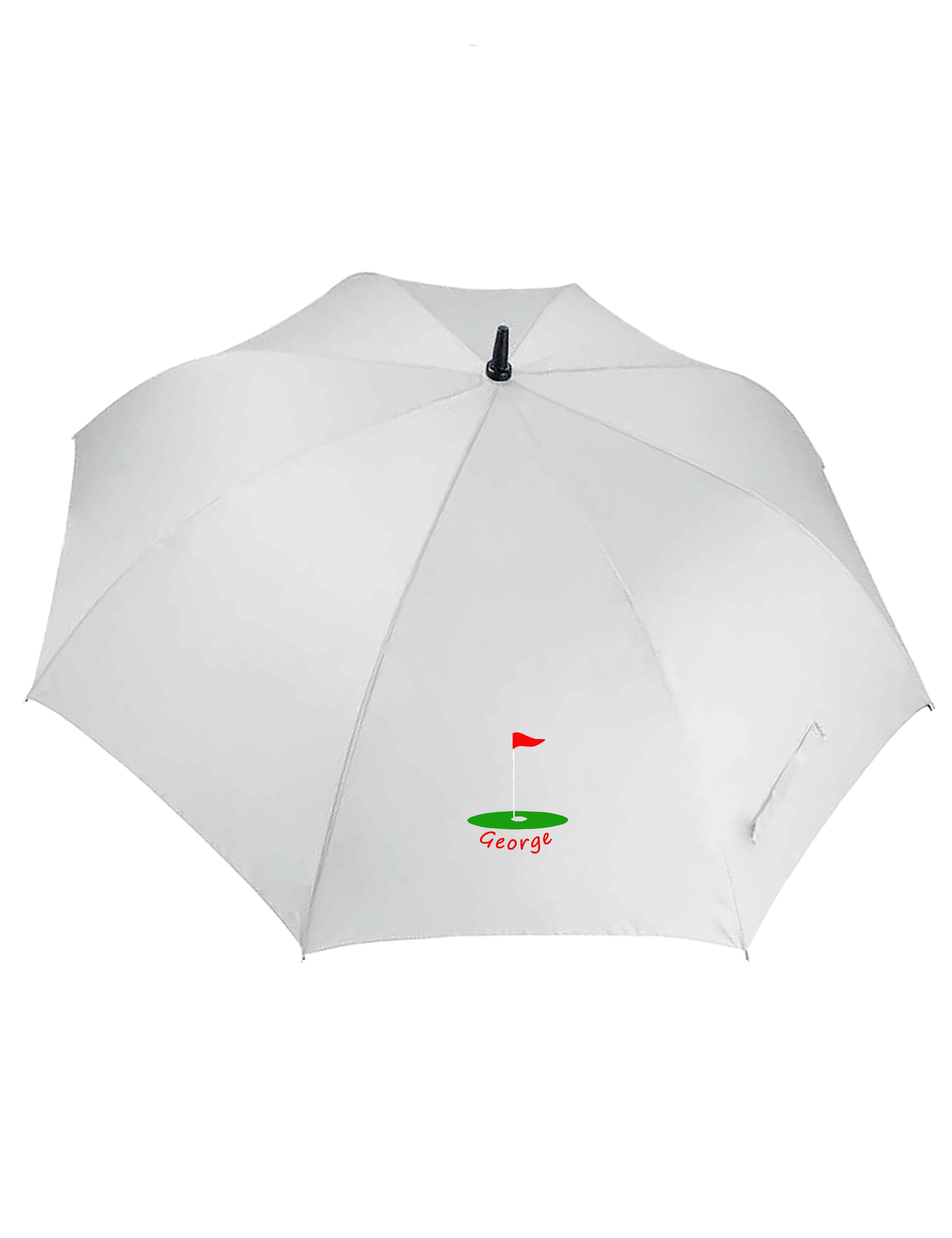 Golf Flag Design XX-Large Golf Umbrella White