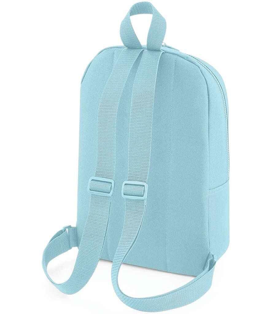 Personalised Embroidered Kids Backpack Light Blue with name or logo
