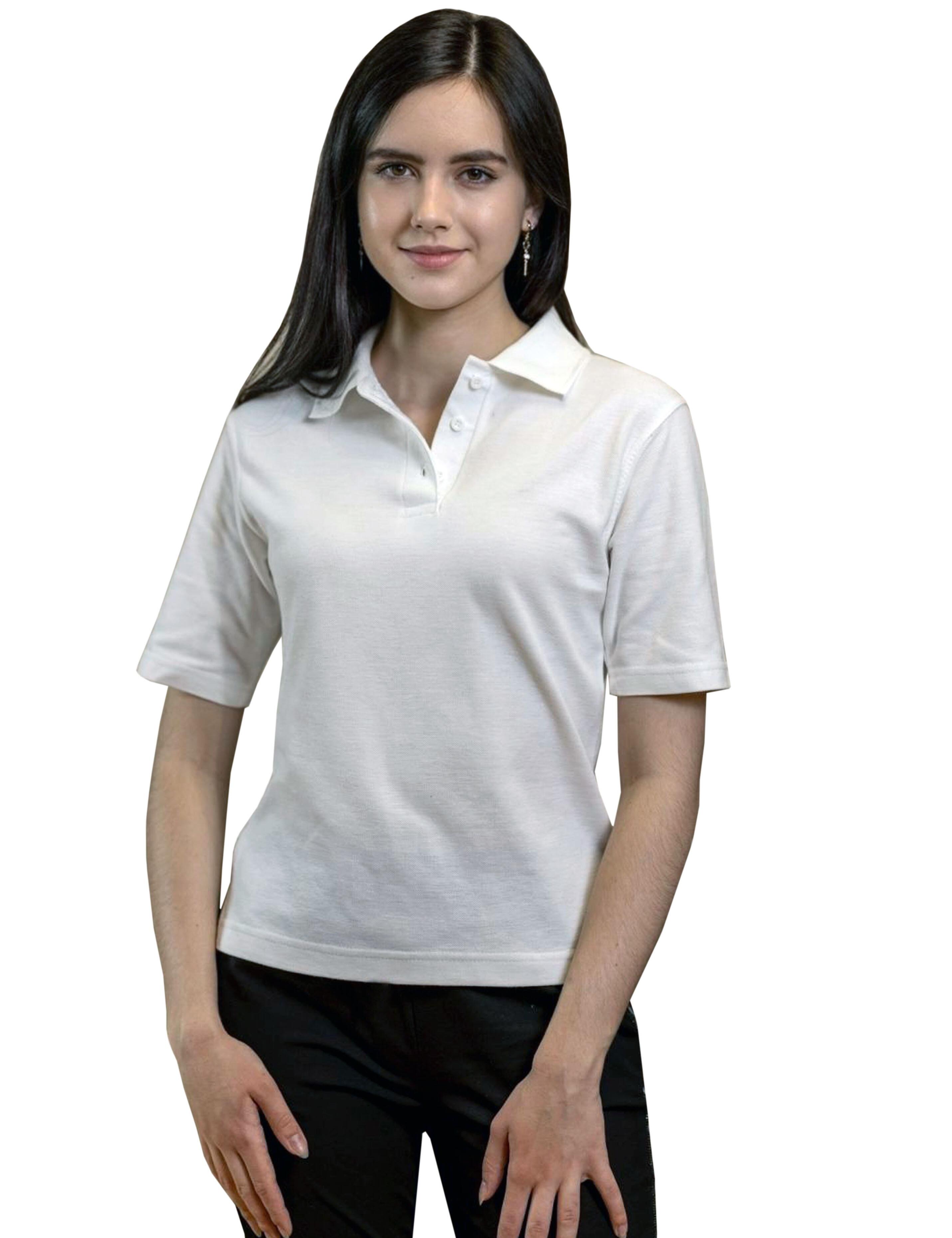 Ladies Polo Shirt White