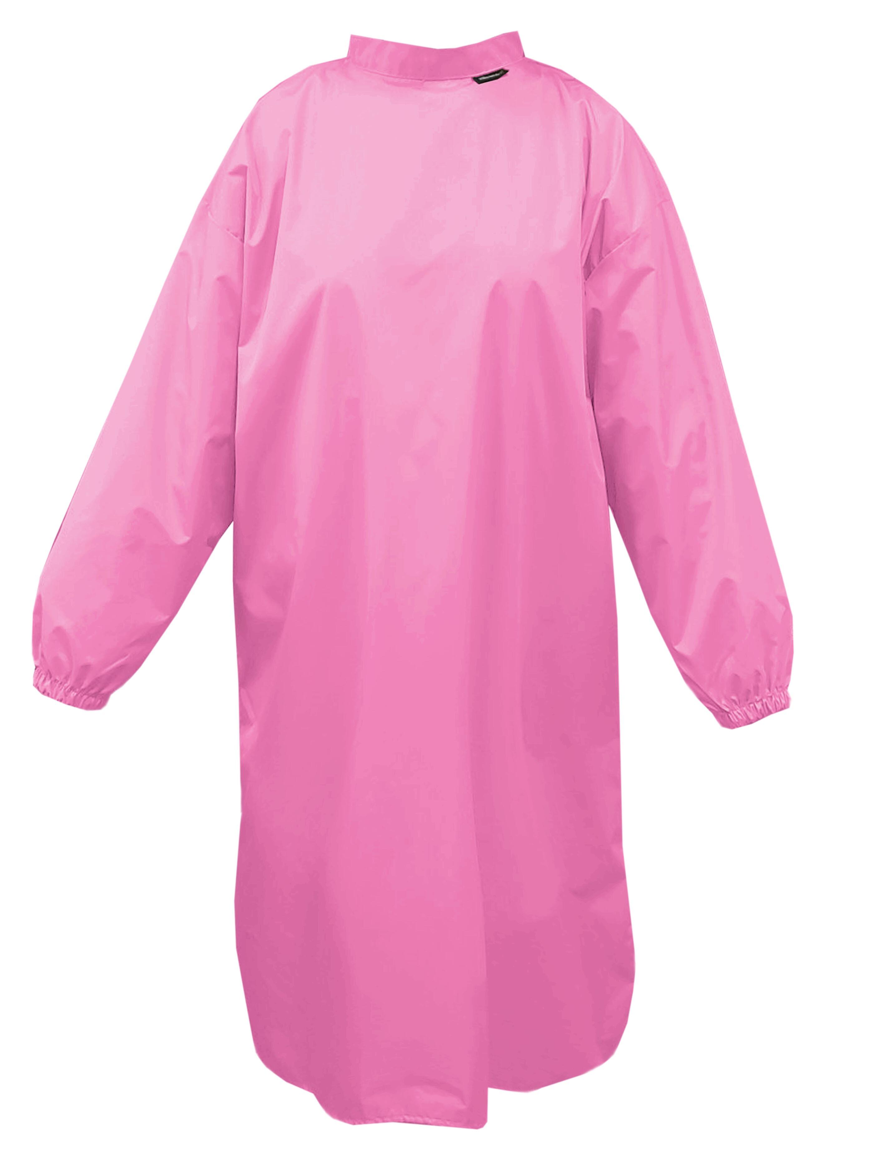 Nibano Hairdressing gown with sleeves Pink Barbie