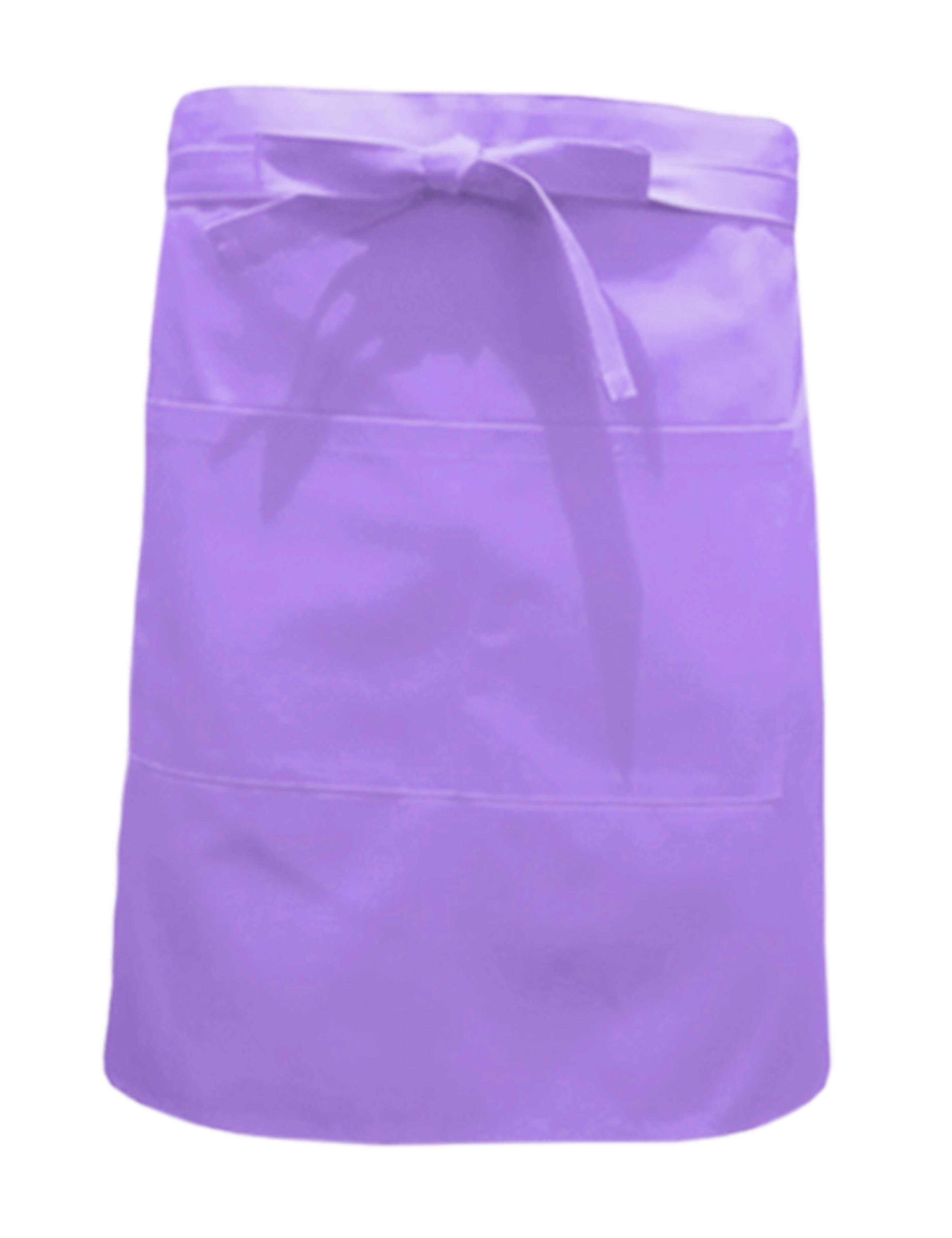 Nibano Mid Length Waist Apron with pockets Lilac