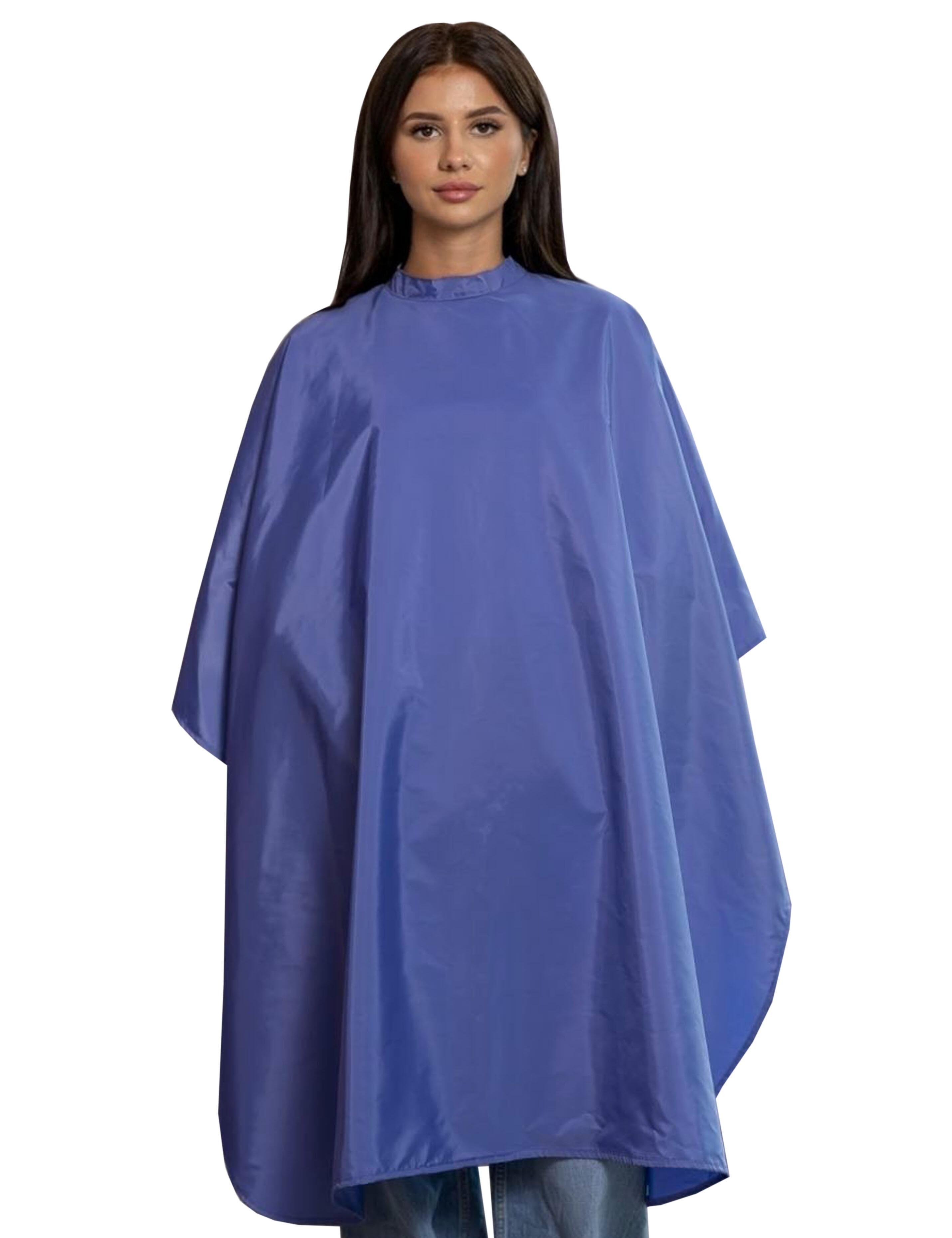 Watreproof Hair salon cape denim blue