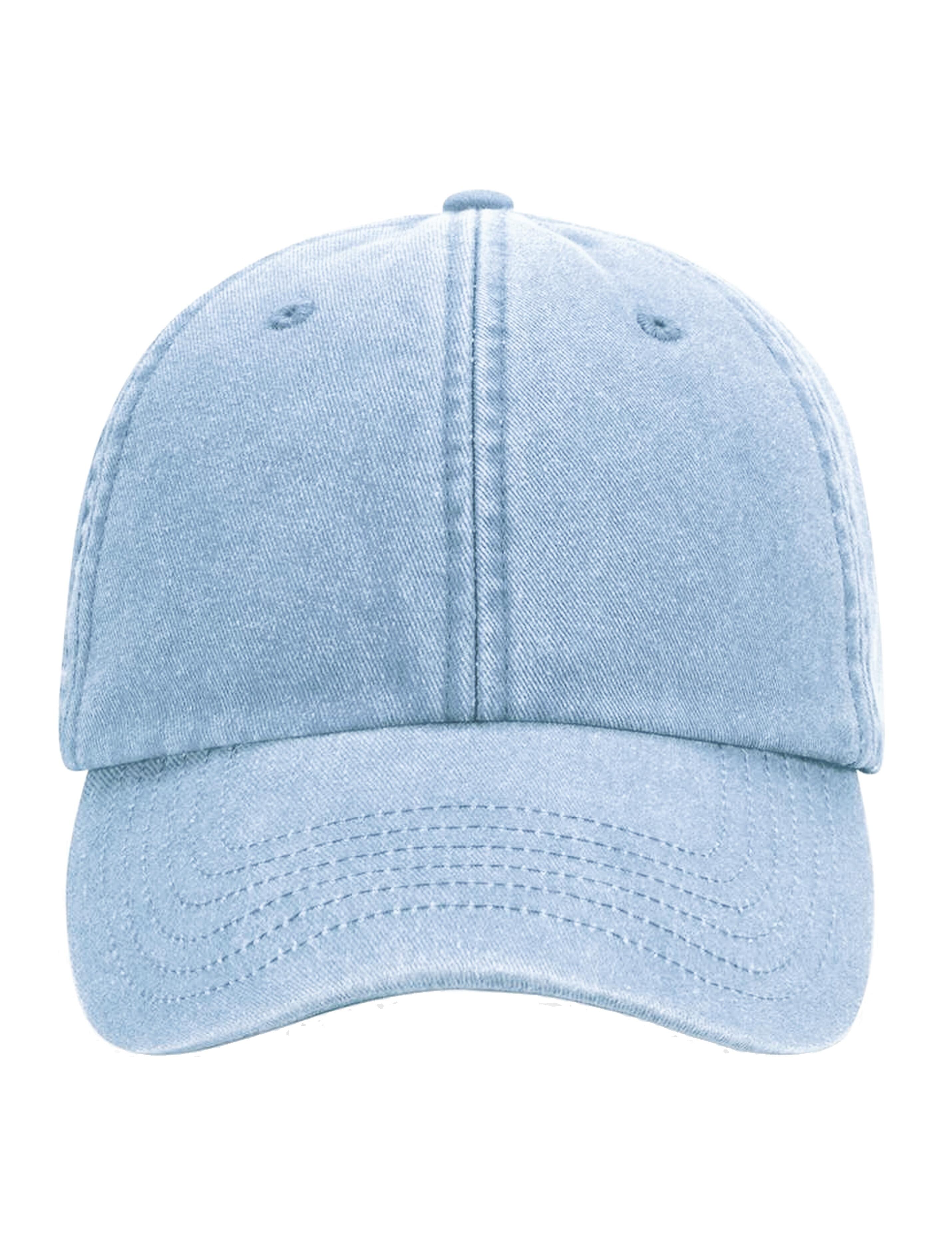 Stylish vintage light blue cap for everyday wear