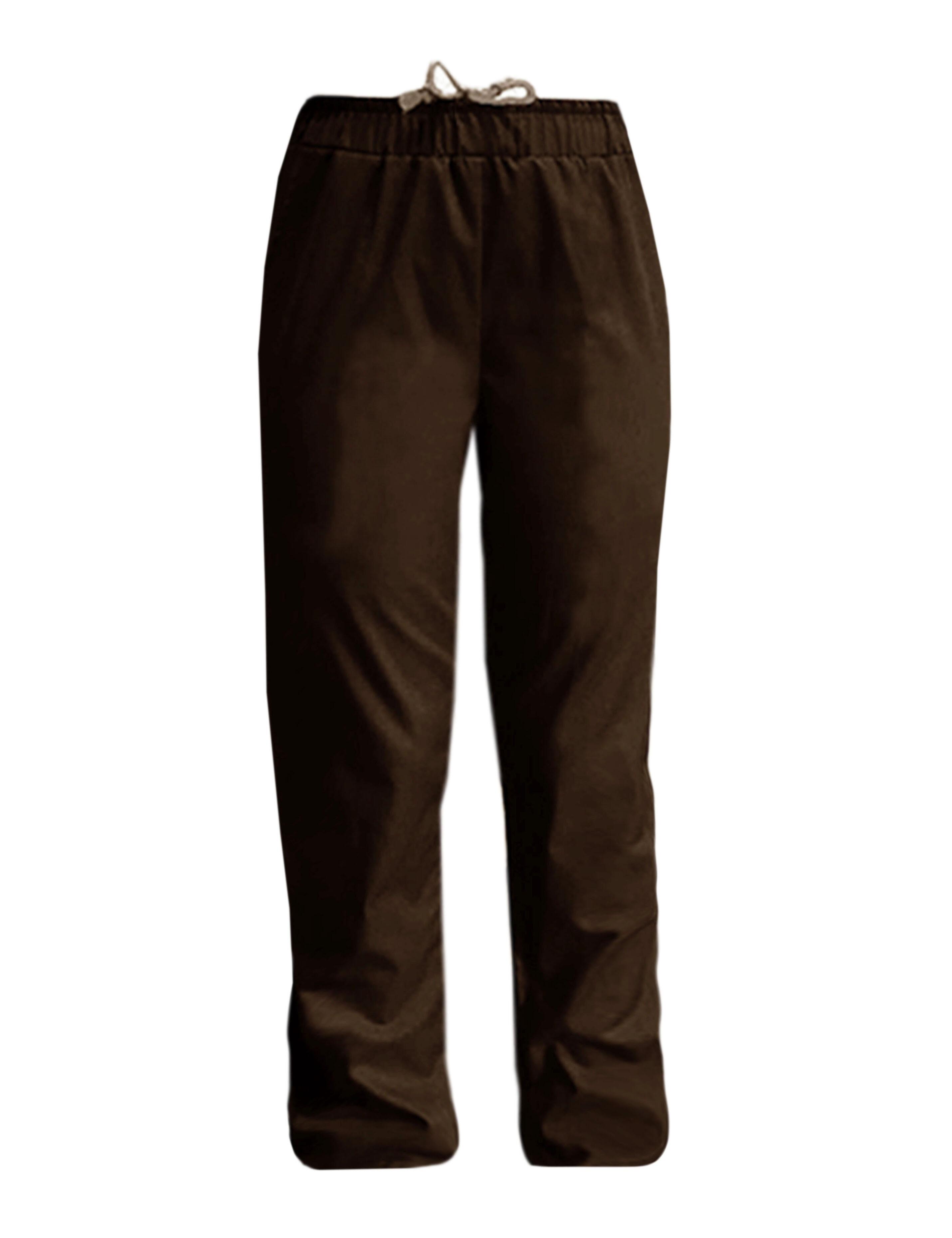Personalised Women's Beauty Salon Trouser Brown