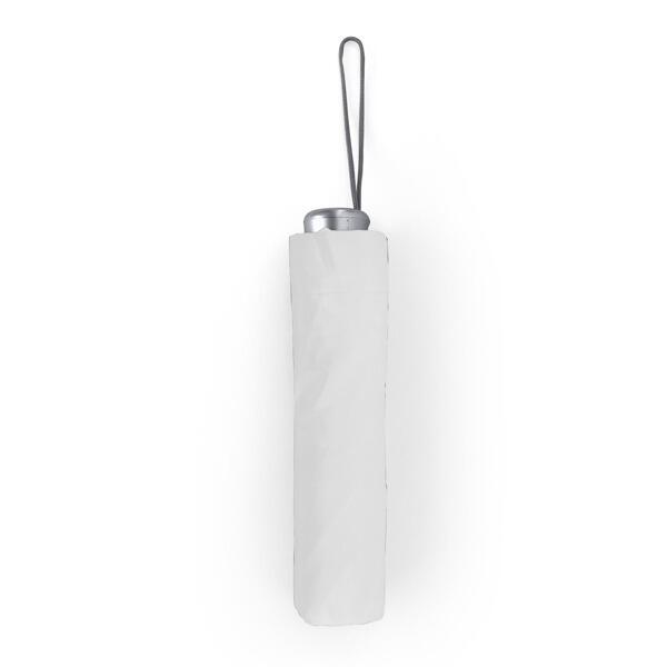 Personalised Foldable Umbrella White with name or logo printed