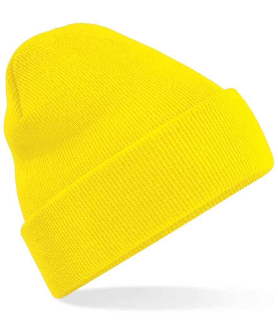 Classic original beanie winter hat yellow