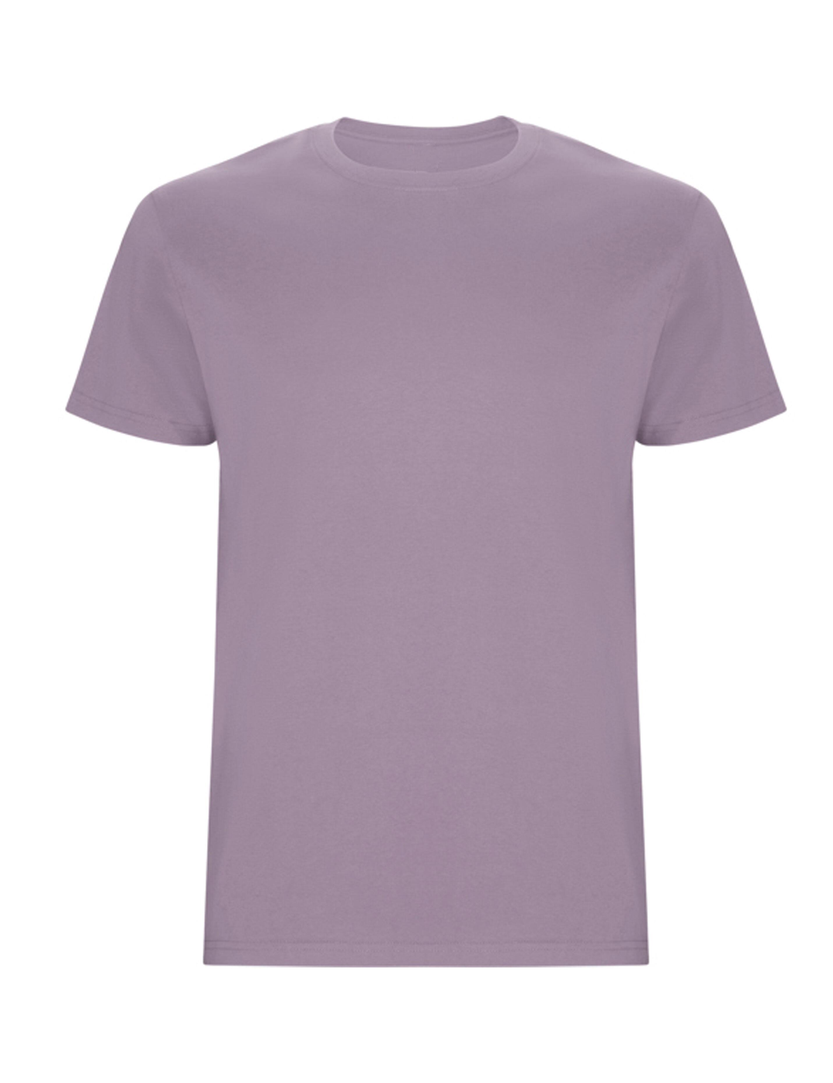Men's Heavyweight Short Sleeve Lilac T-shirt