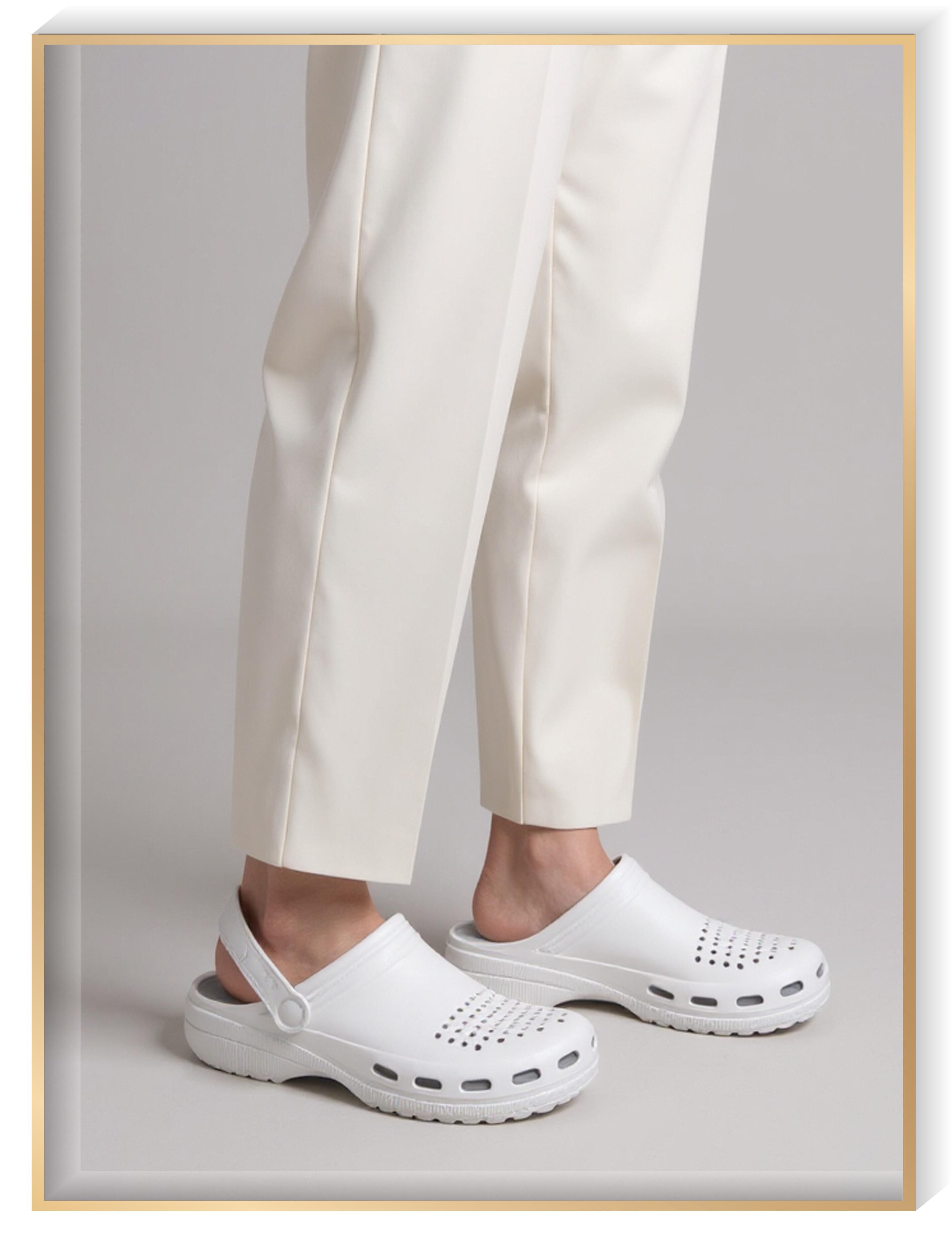 Professional salon shoes including clogs and sneakers non slip beauty footwear