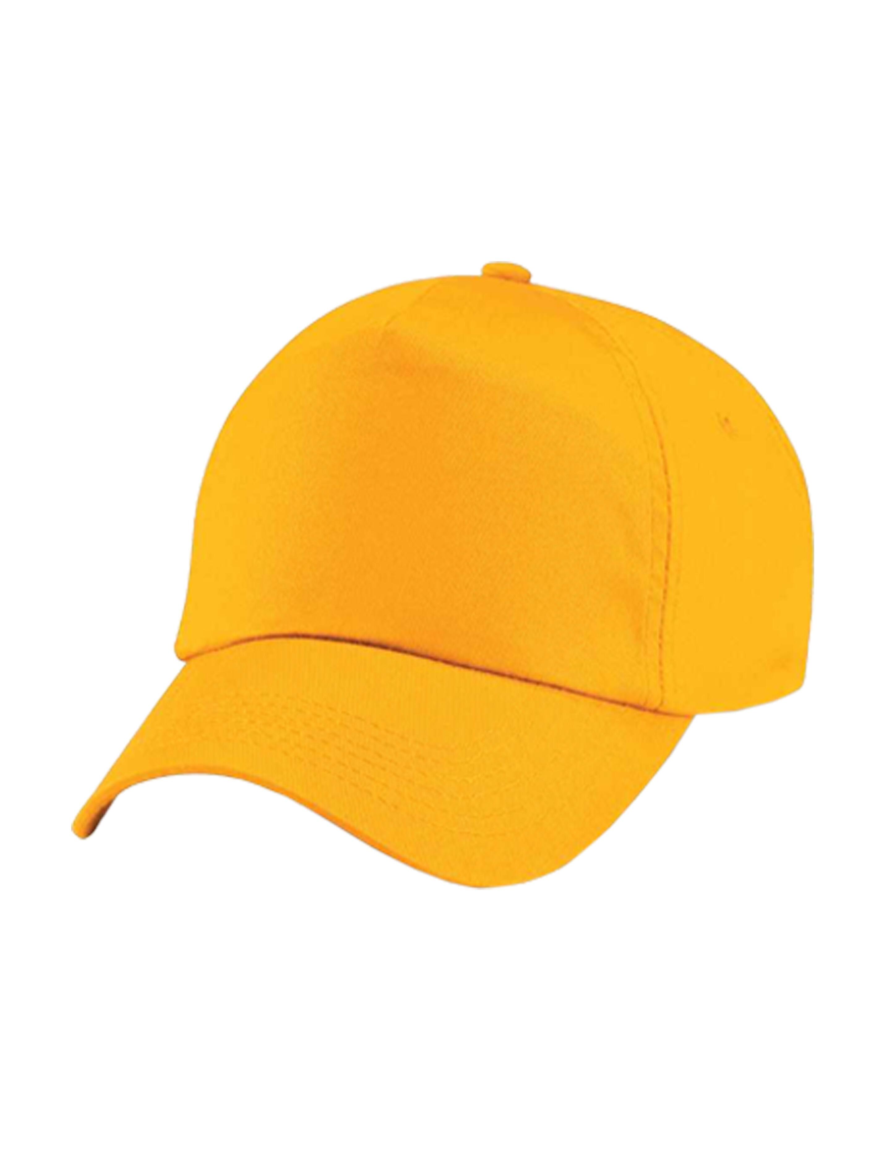 Gold premium baseball cap with adjustable strap everyday use