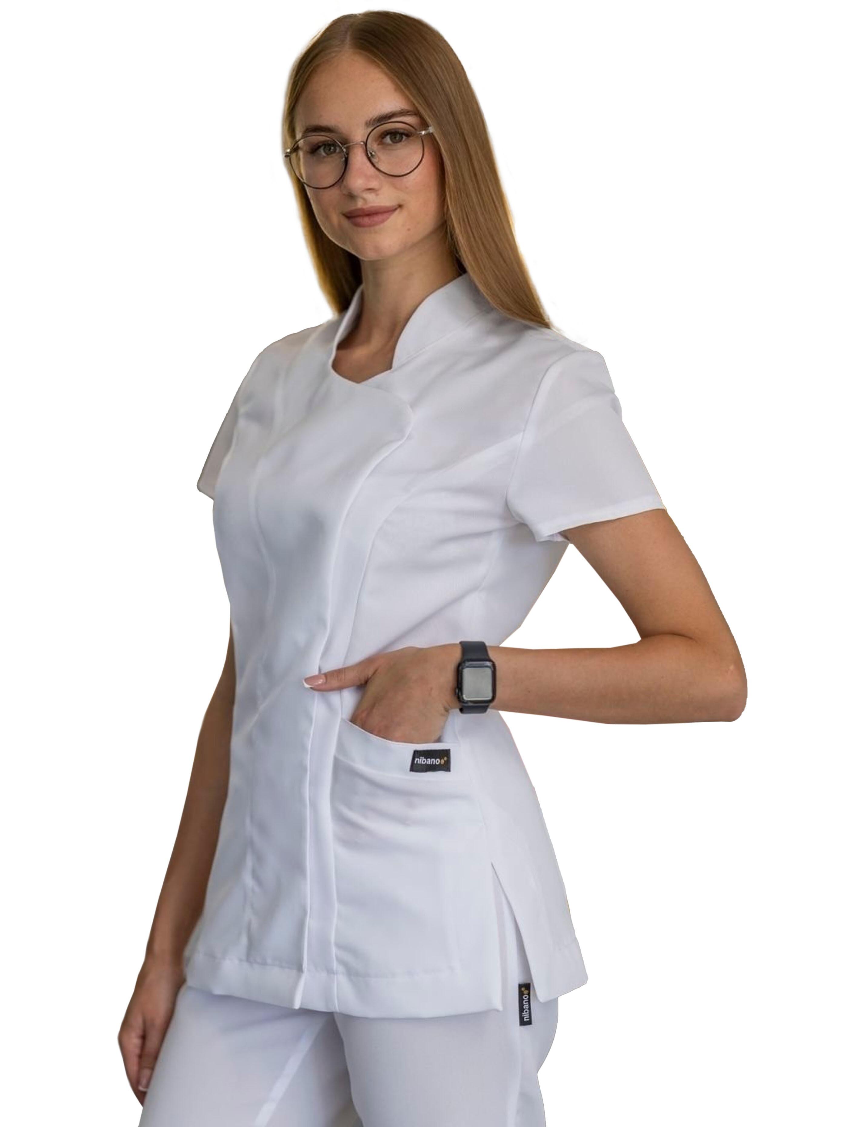 Personalised Ladies  White Beauty Tunic