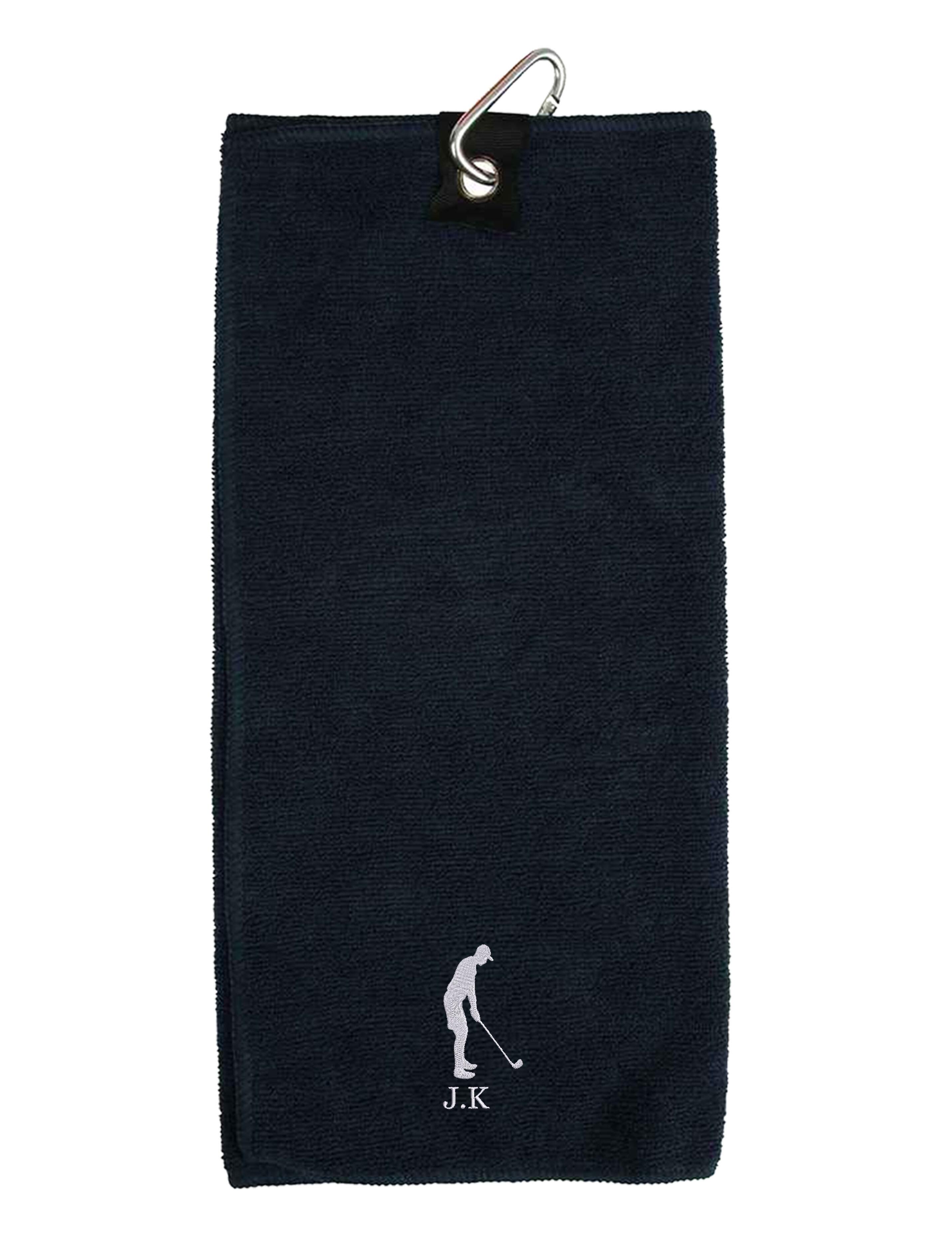 Men's Microfibre Golf Towel Navy