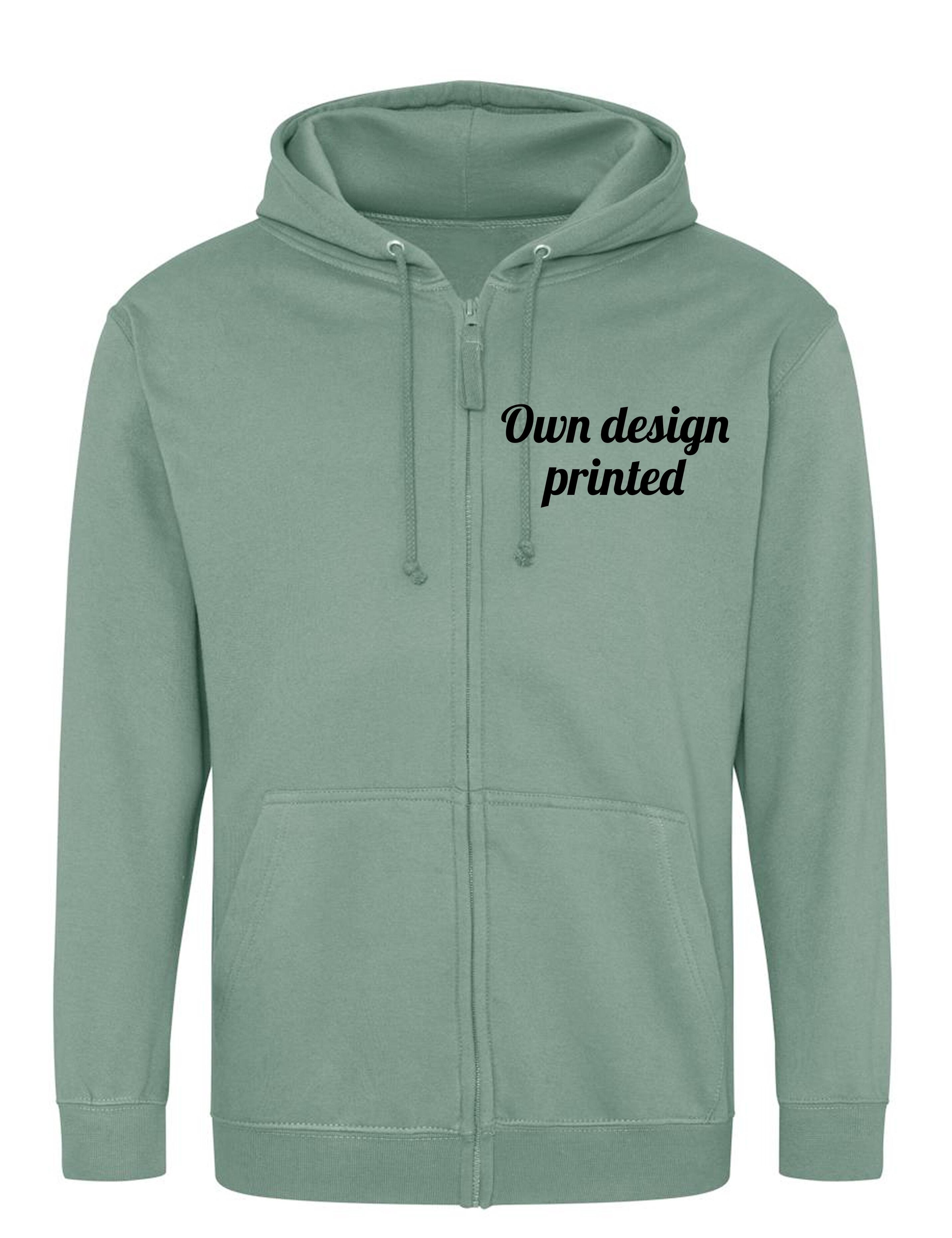 Personalised zip hoodie discount