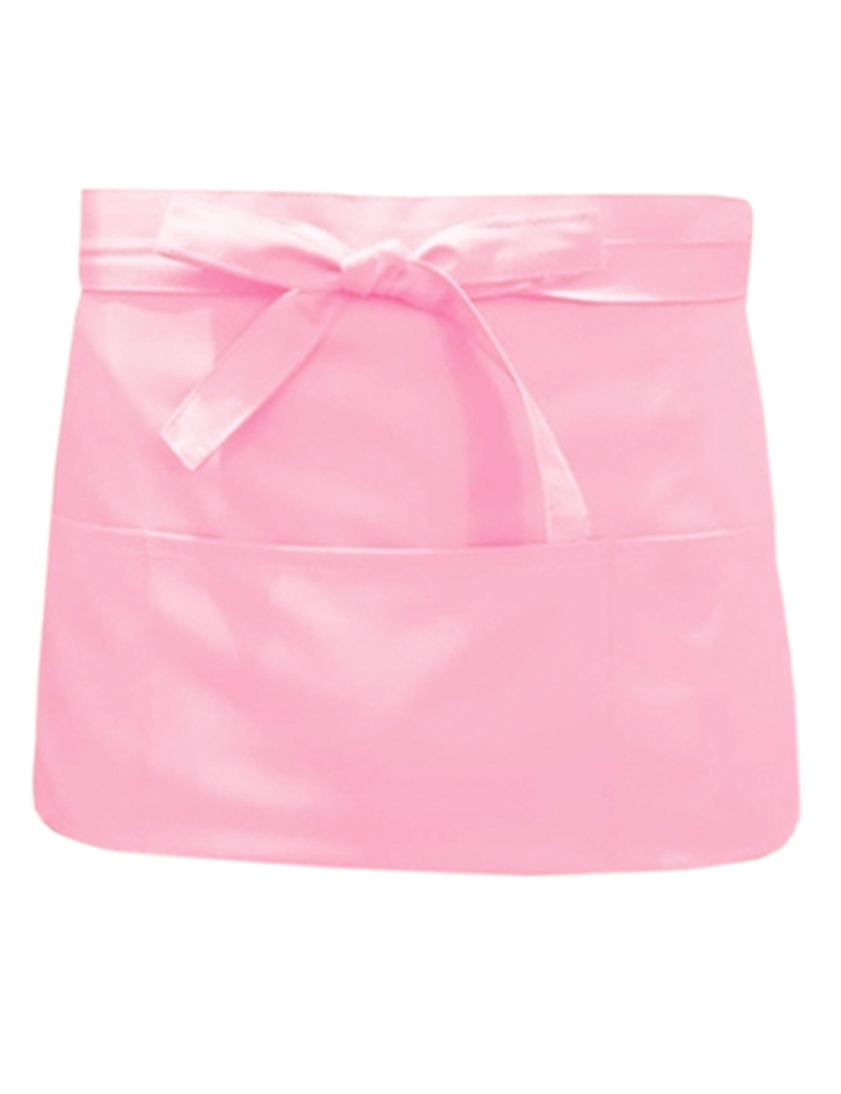 Nibano Short bar waist apron pink