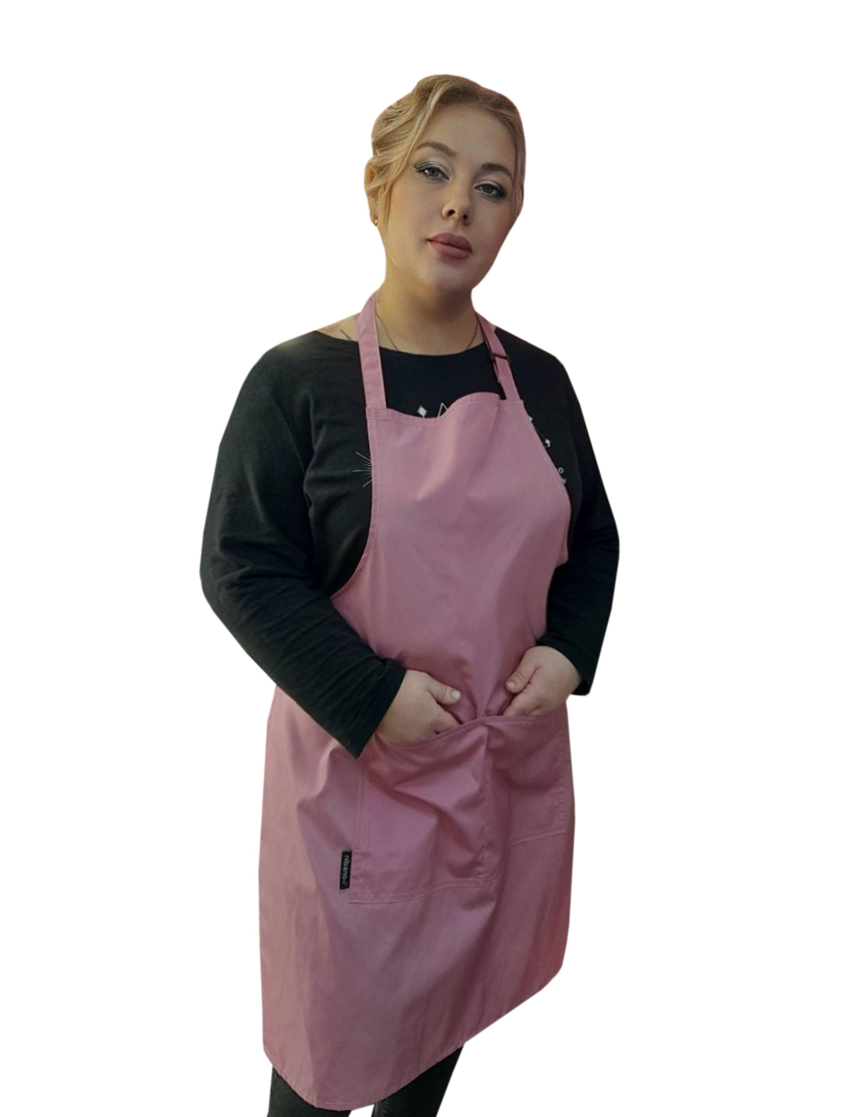 Hairdresser’s waterproof apron rose gold
