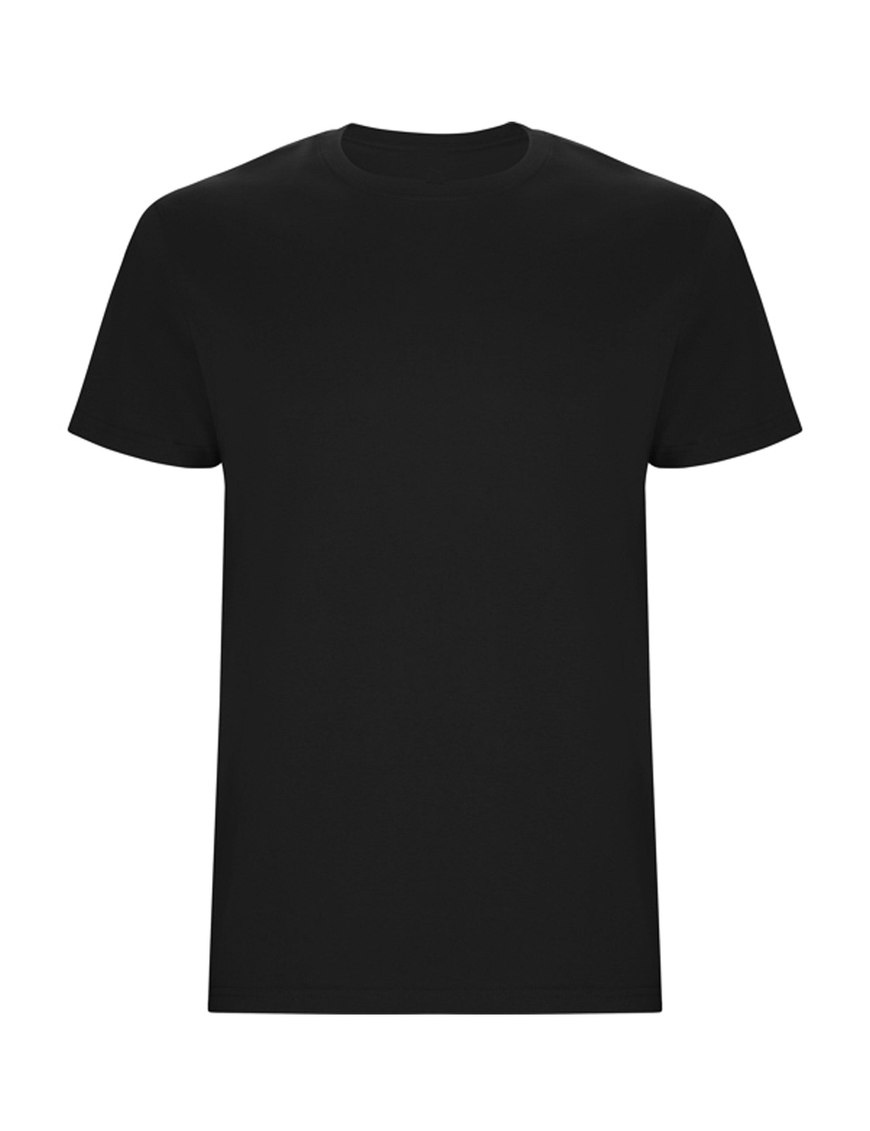 Personalised black heavyweight t-shirt with your logo or name