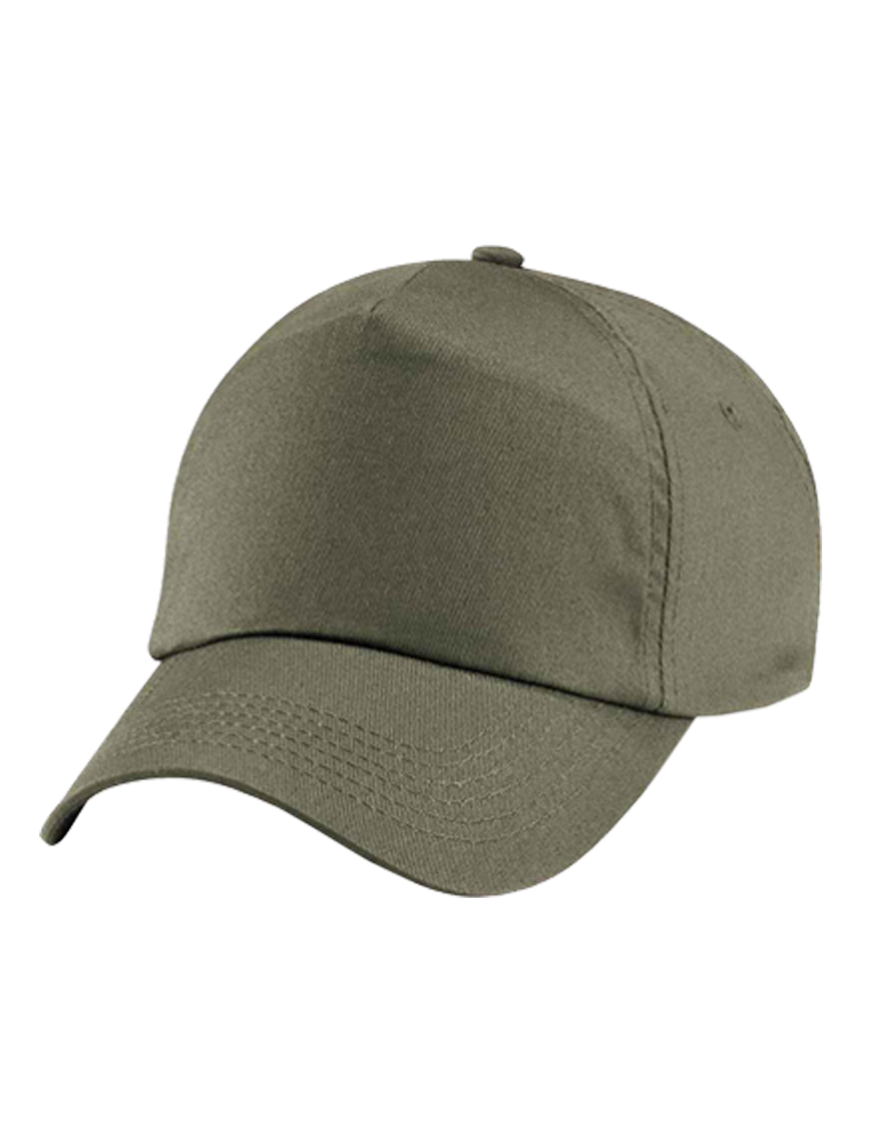 Customisable premium Olive cap for workwear or casual use
