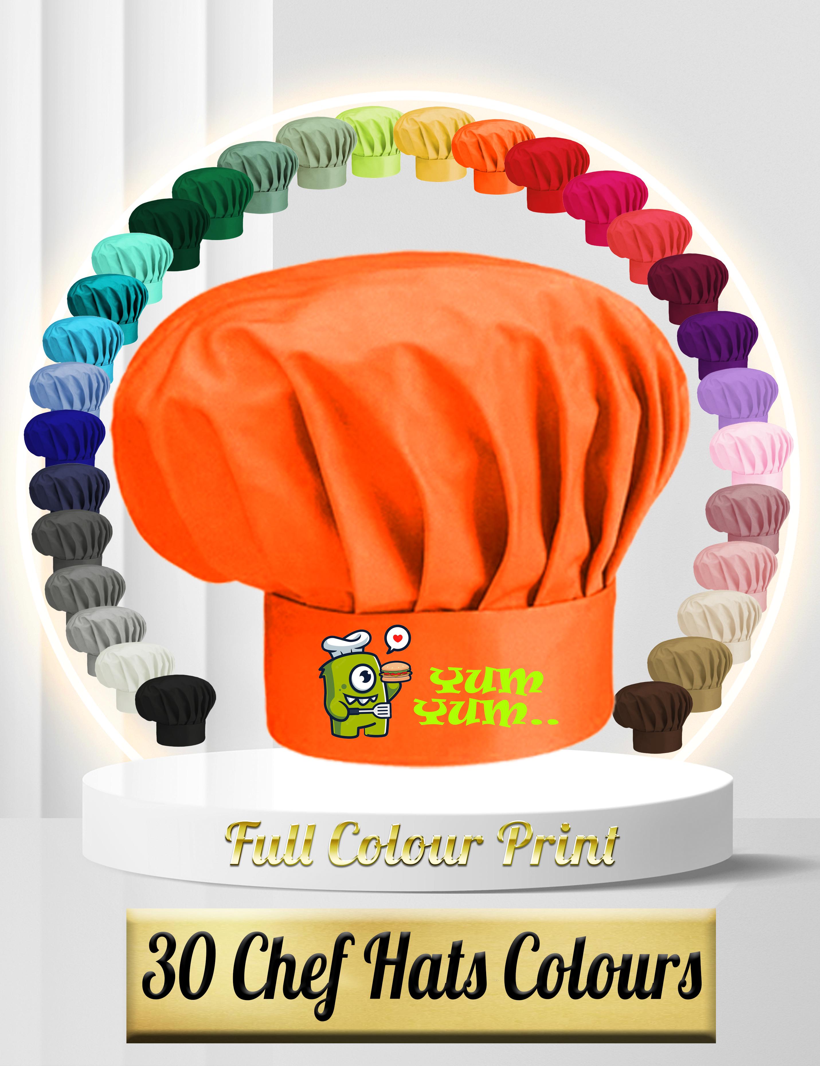 Yum Yum Printed Chef hat