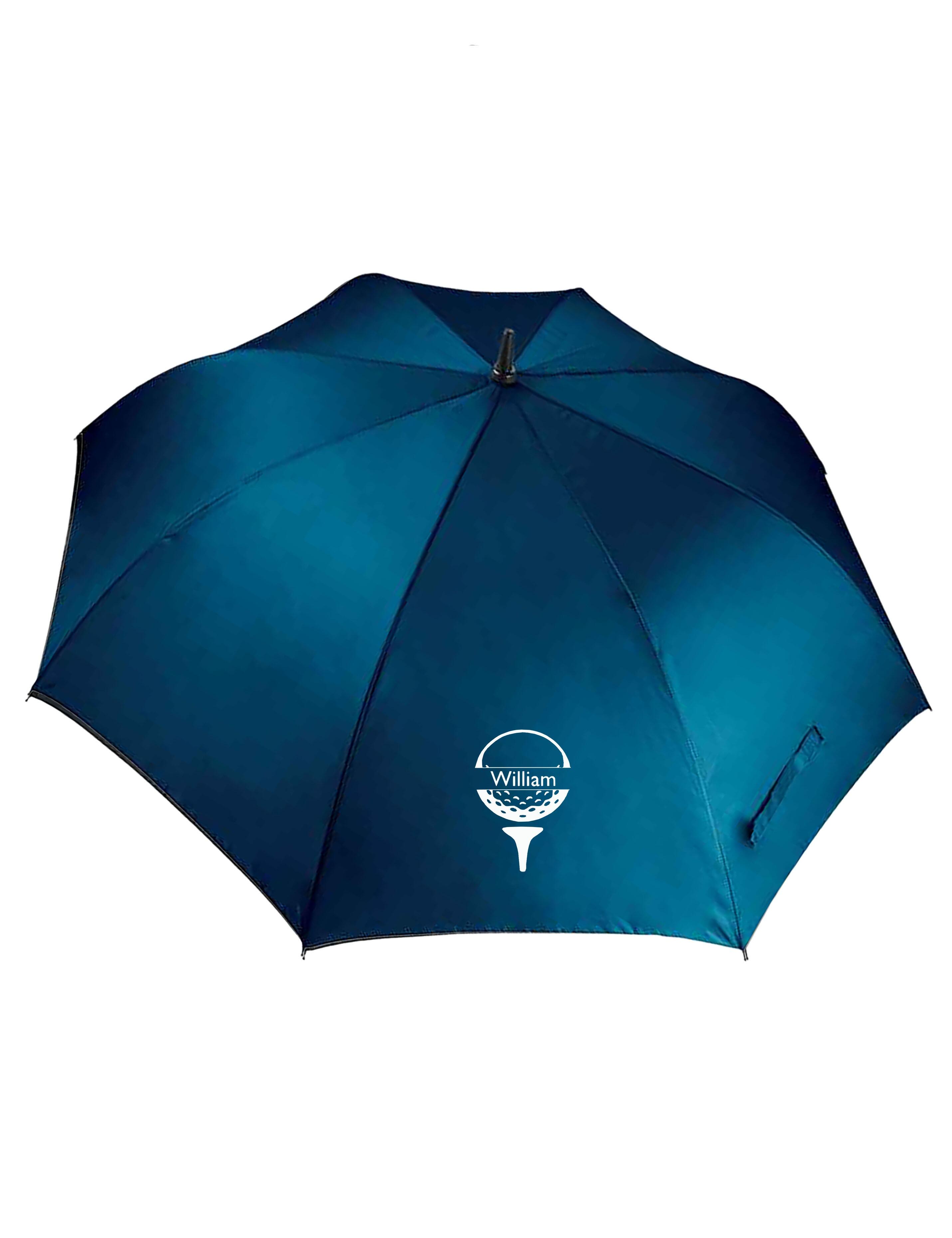 Golf Ball Design XX-Large Golf Umbrella Navy