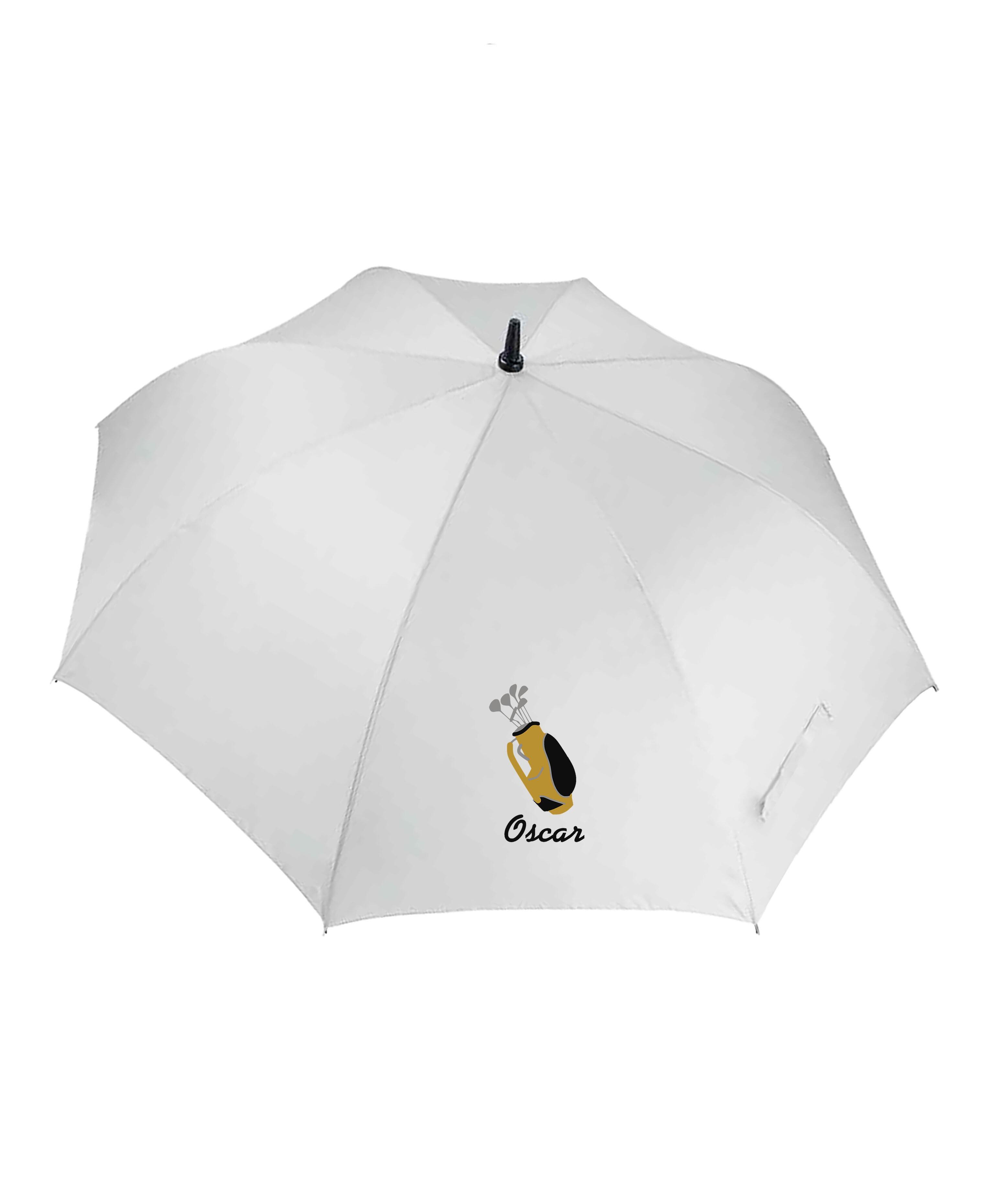Golf Bag Design X-Large Golf Umbrella White