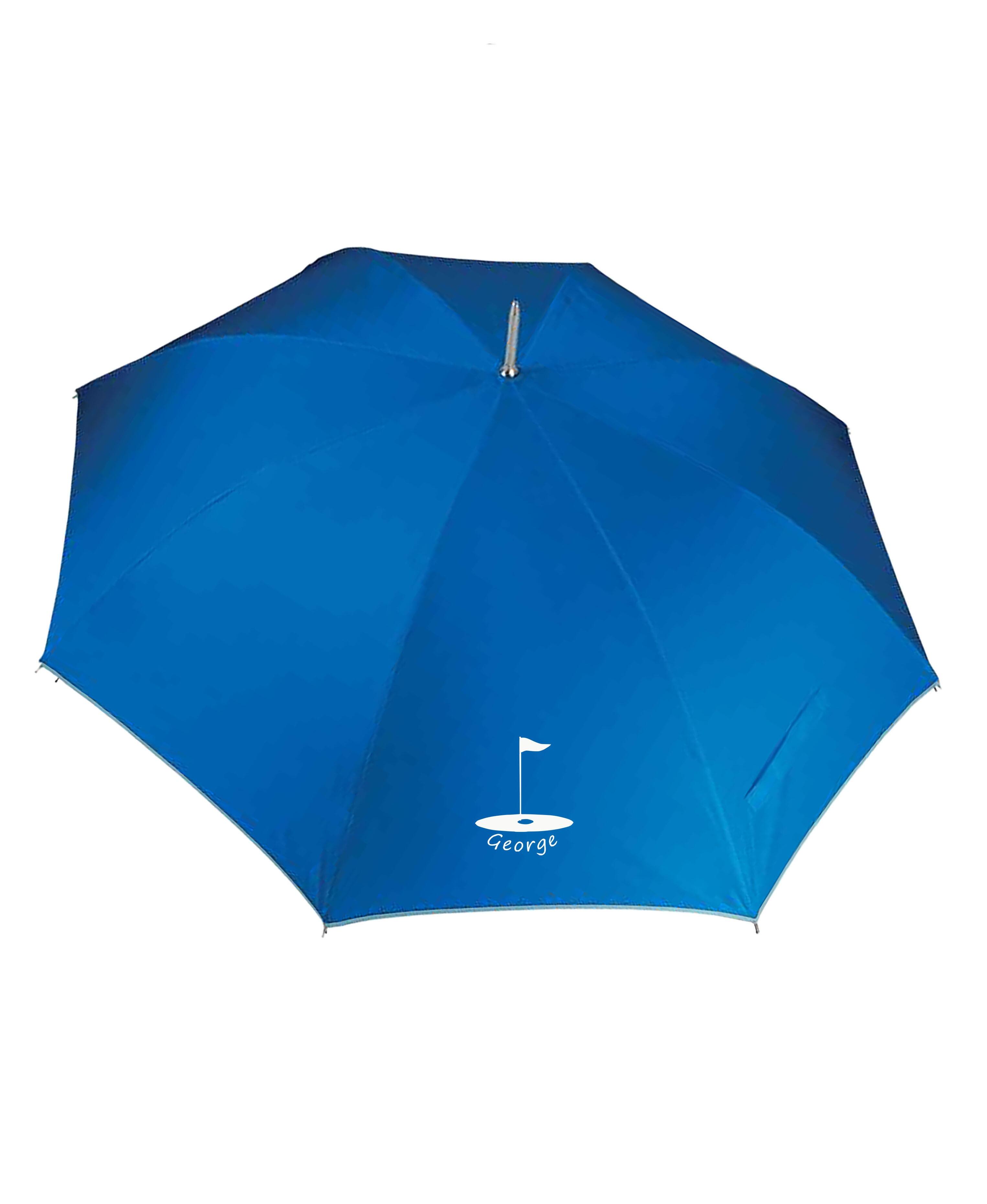 Golf Flag Design X-Large Golf Umbrella Royal Blue