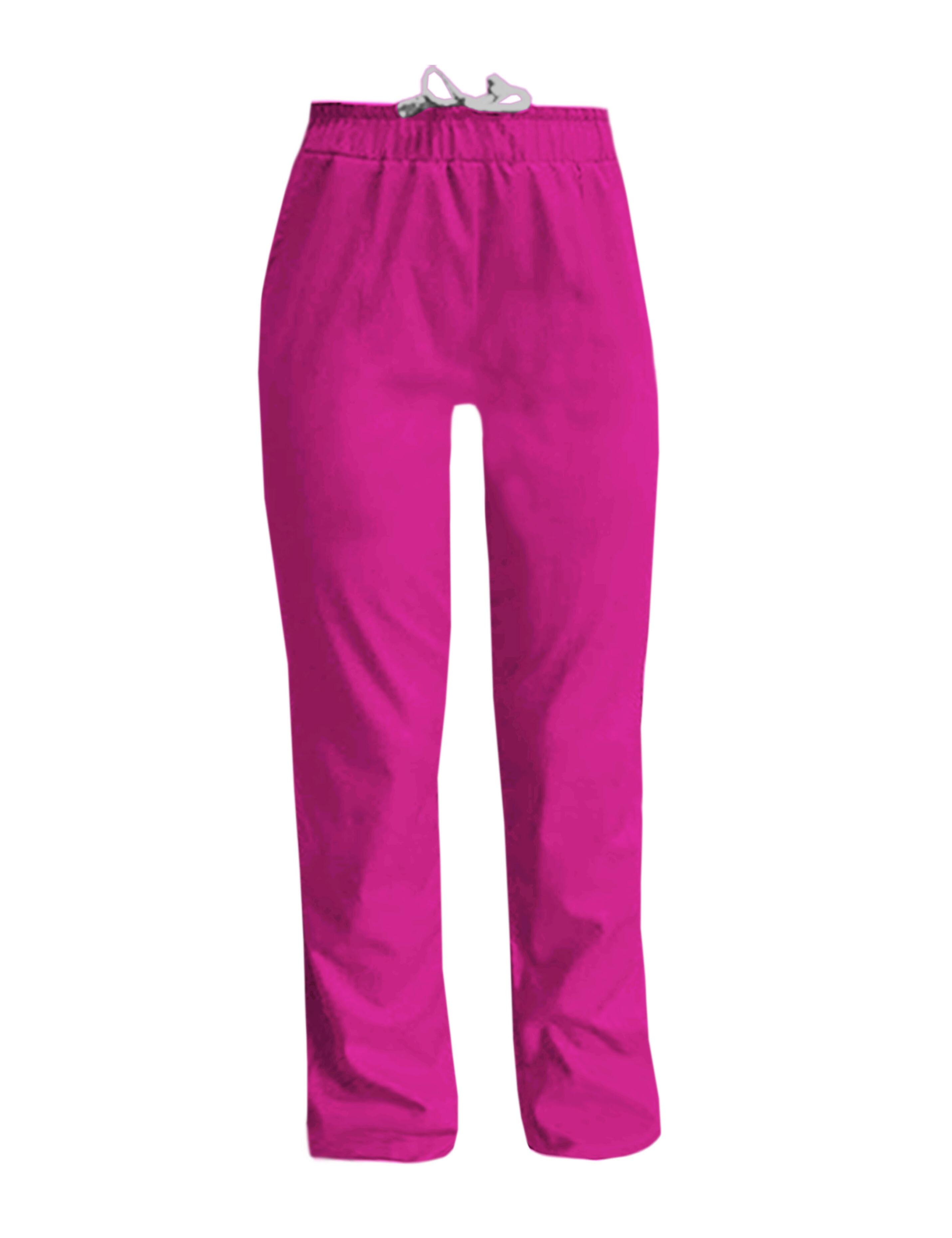 Personalised Women's Beauty salon trouser hot pink