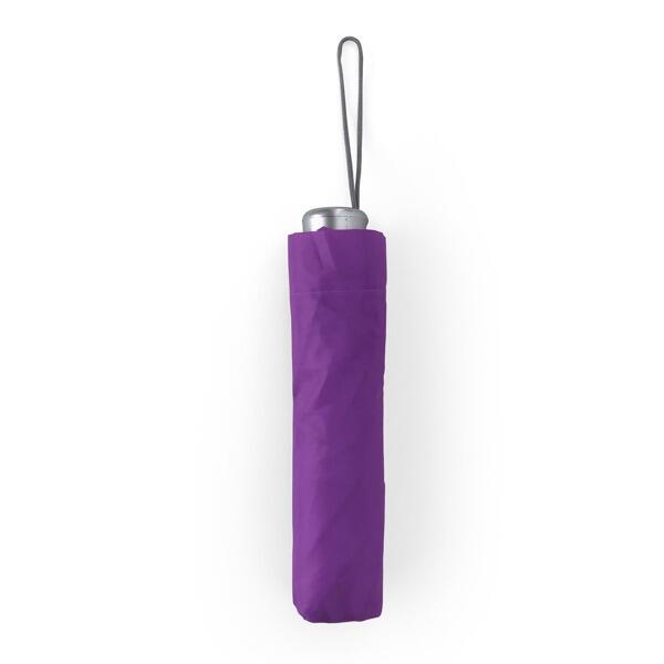 Personalised Foldable Umbrella Purple with name or logo printed