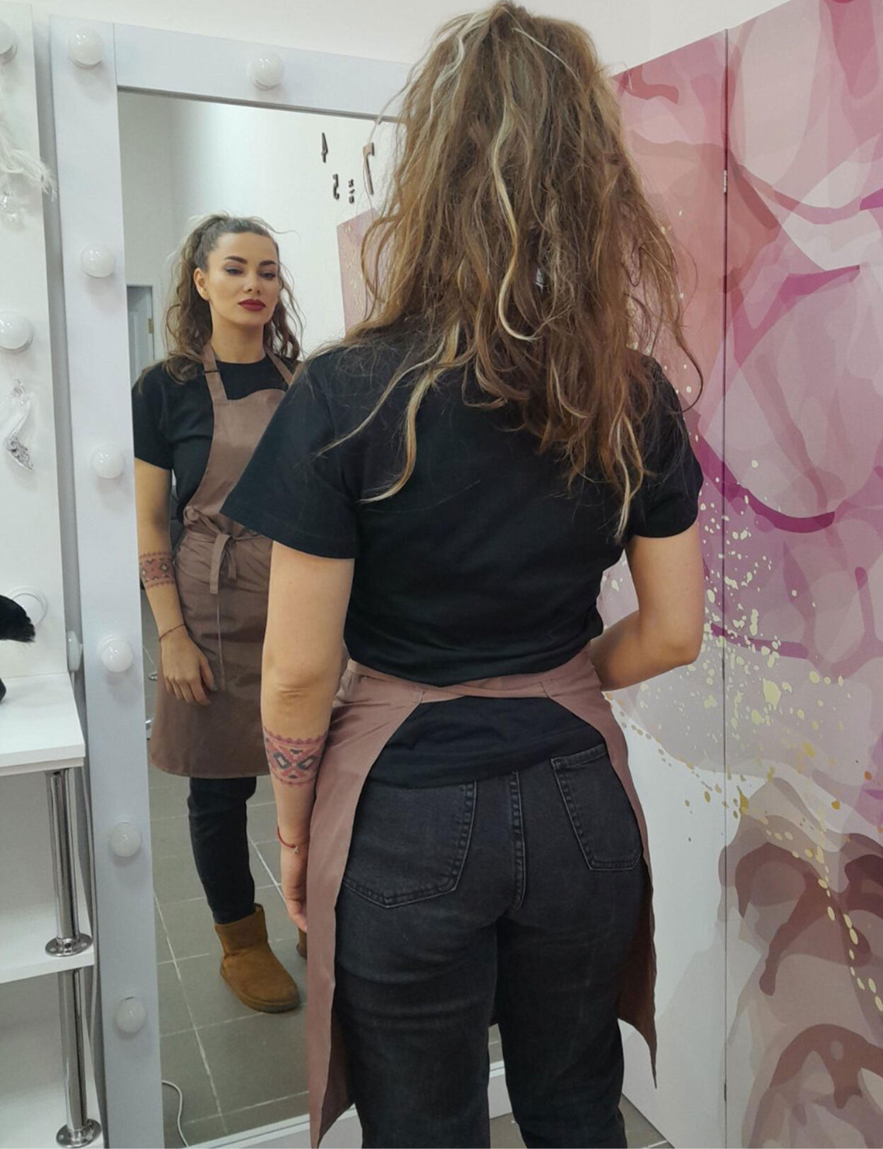 Professional coffee salon apron waterproof