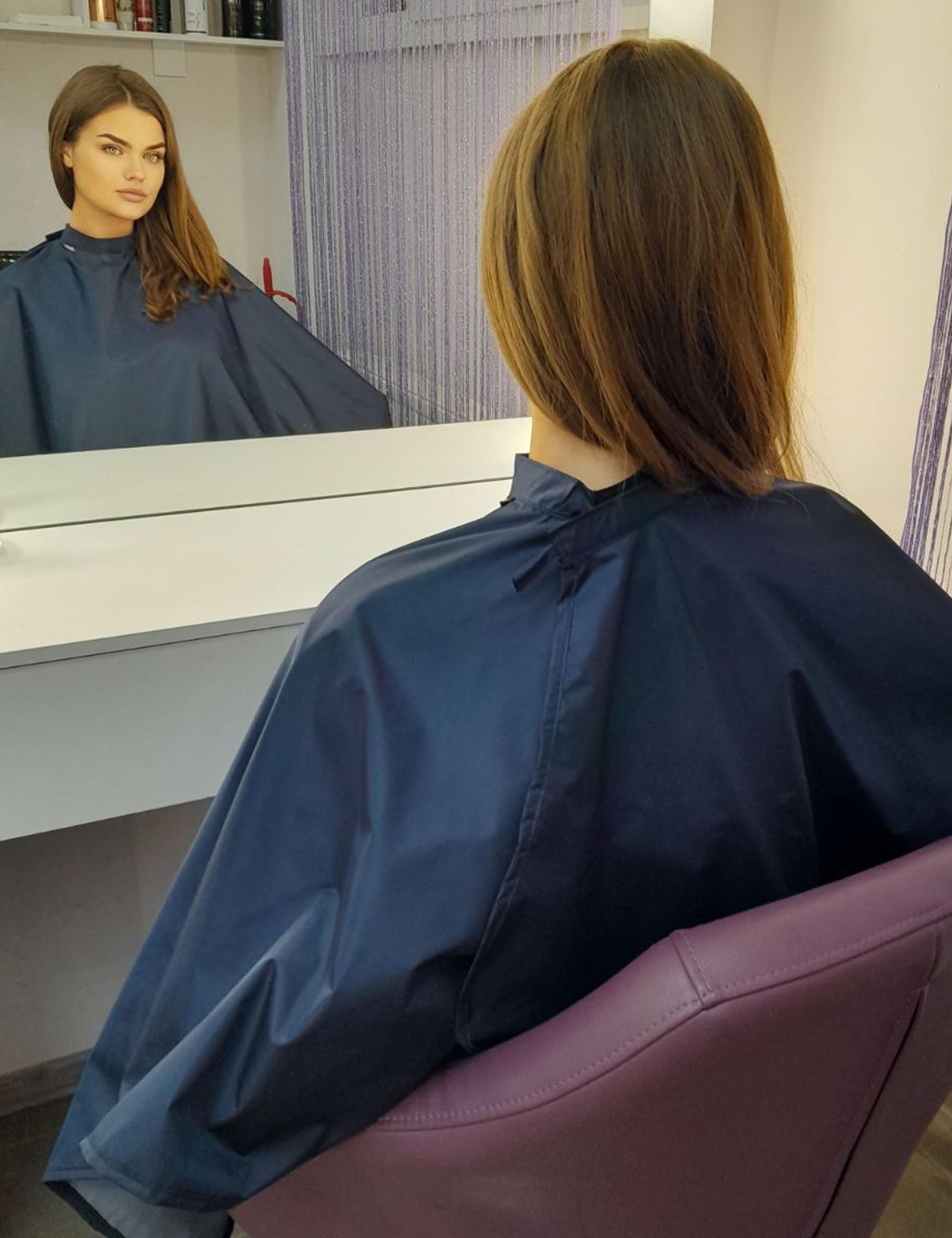 Professional Barber cape navy