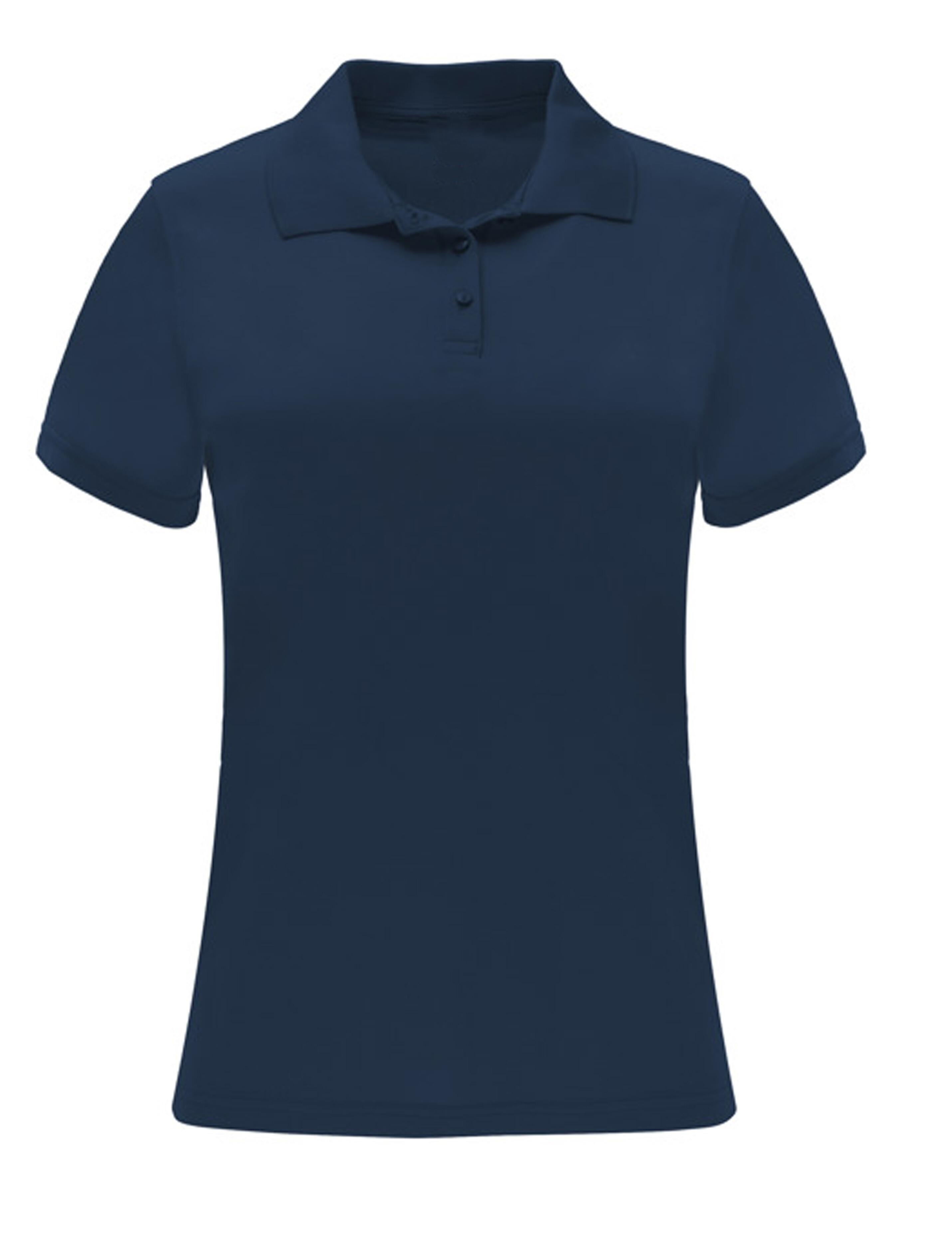 Navy Dri-FIT women’s polo shirt breathable moisture-wicking fabric plain or custom print embroidery
