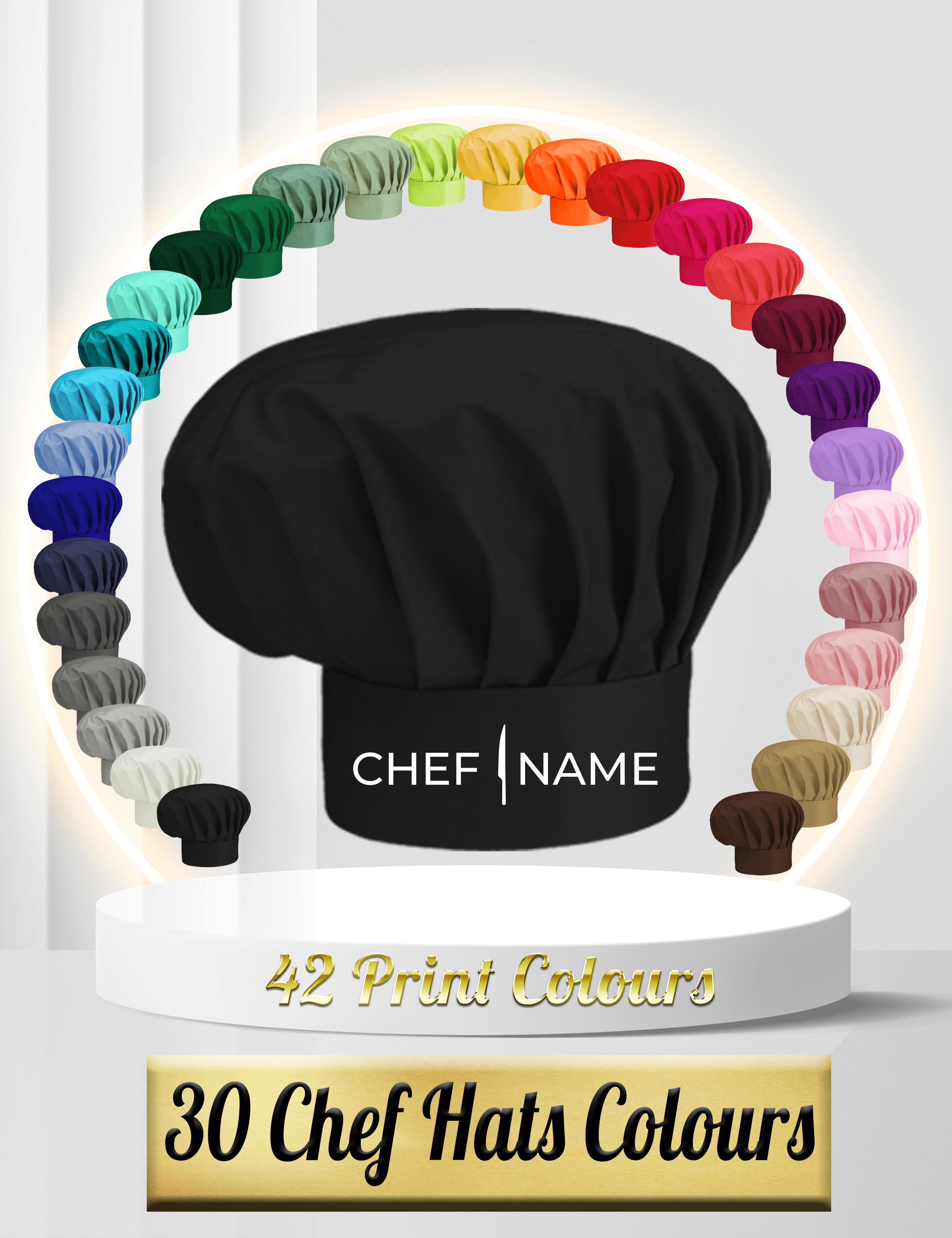 Chef Design Chef's Hat Printed