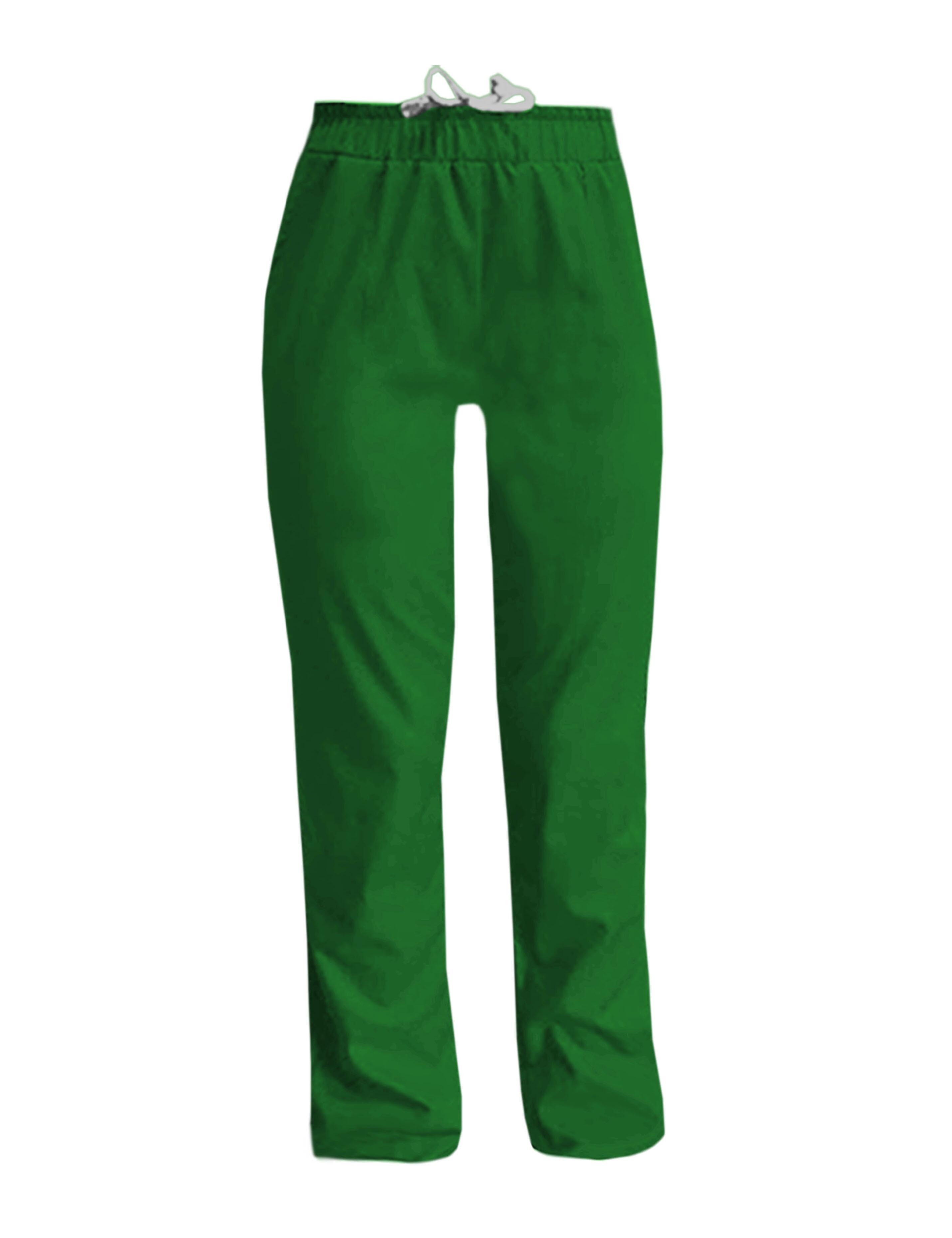 Personalised Women's Beauty Salon Trouser kelly green