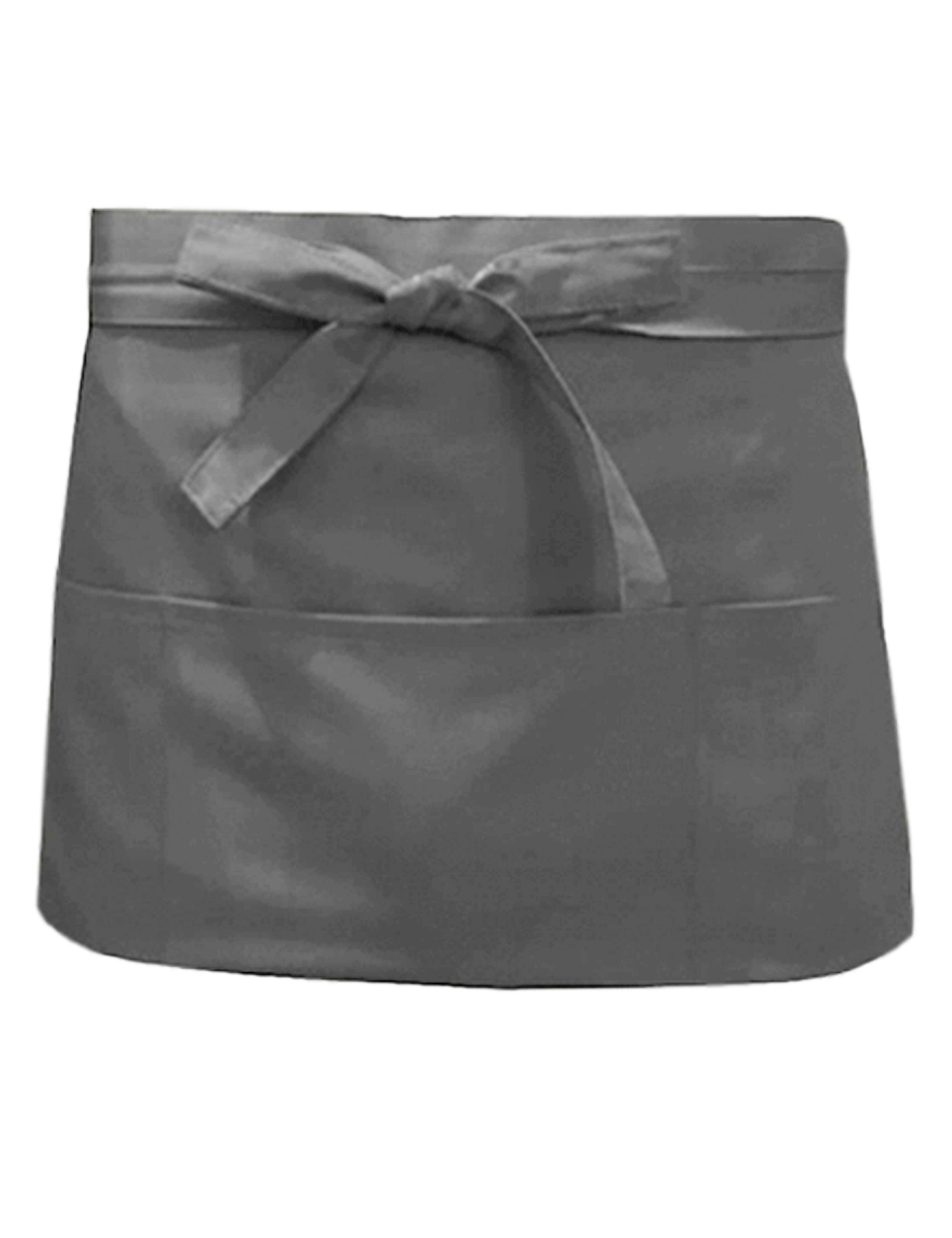 Nibano short bar apron grey