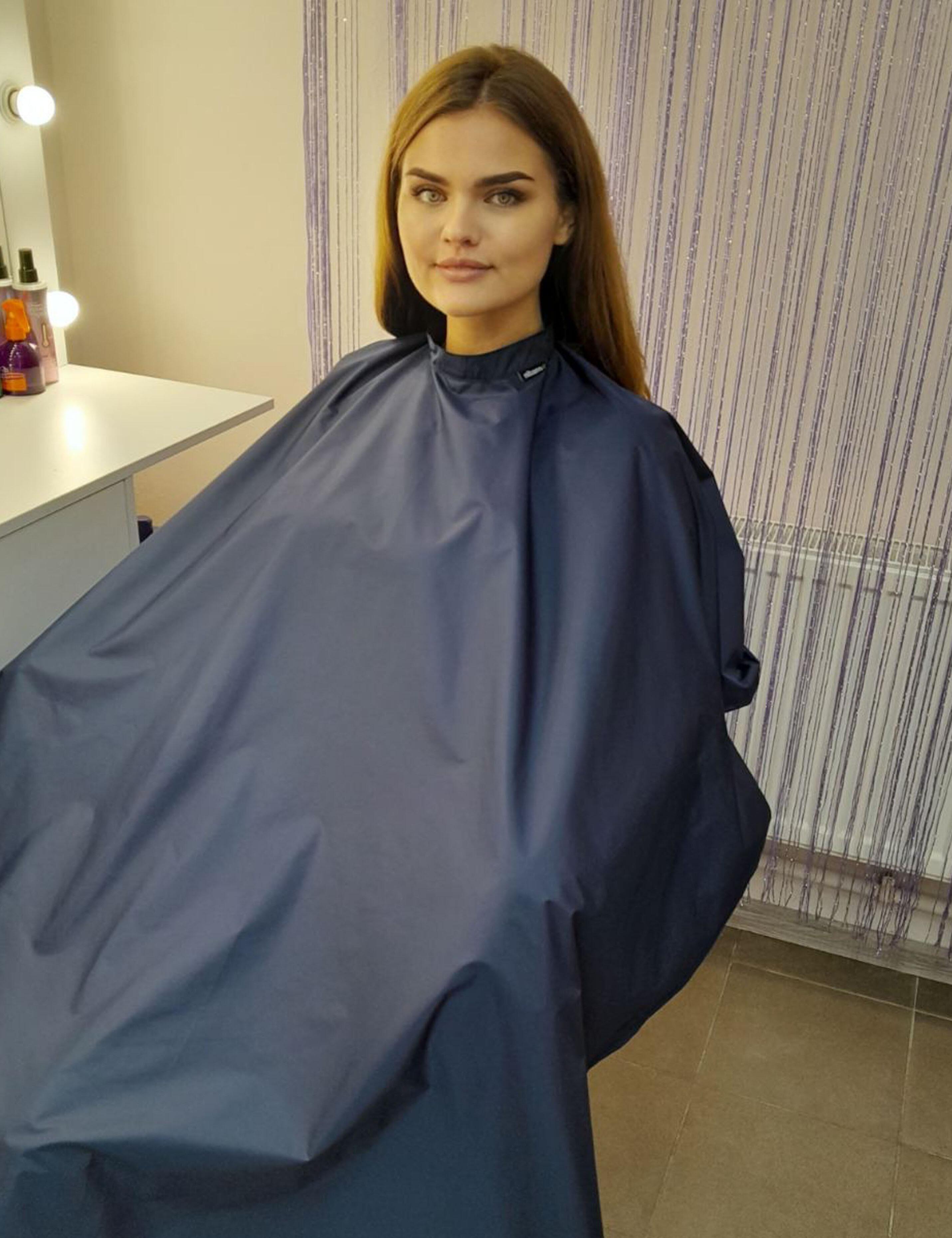 Hair salon cape navy