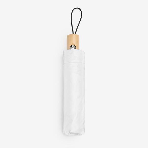 Personalised Foldable Bride's Umbrella White