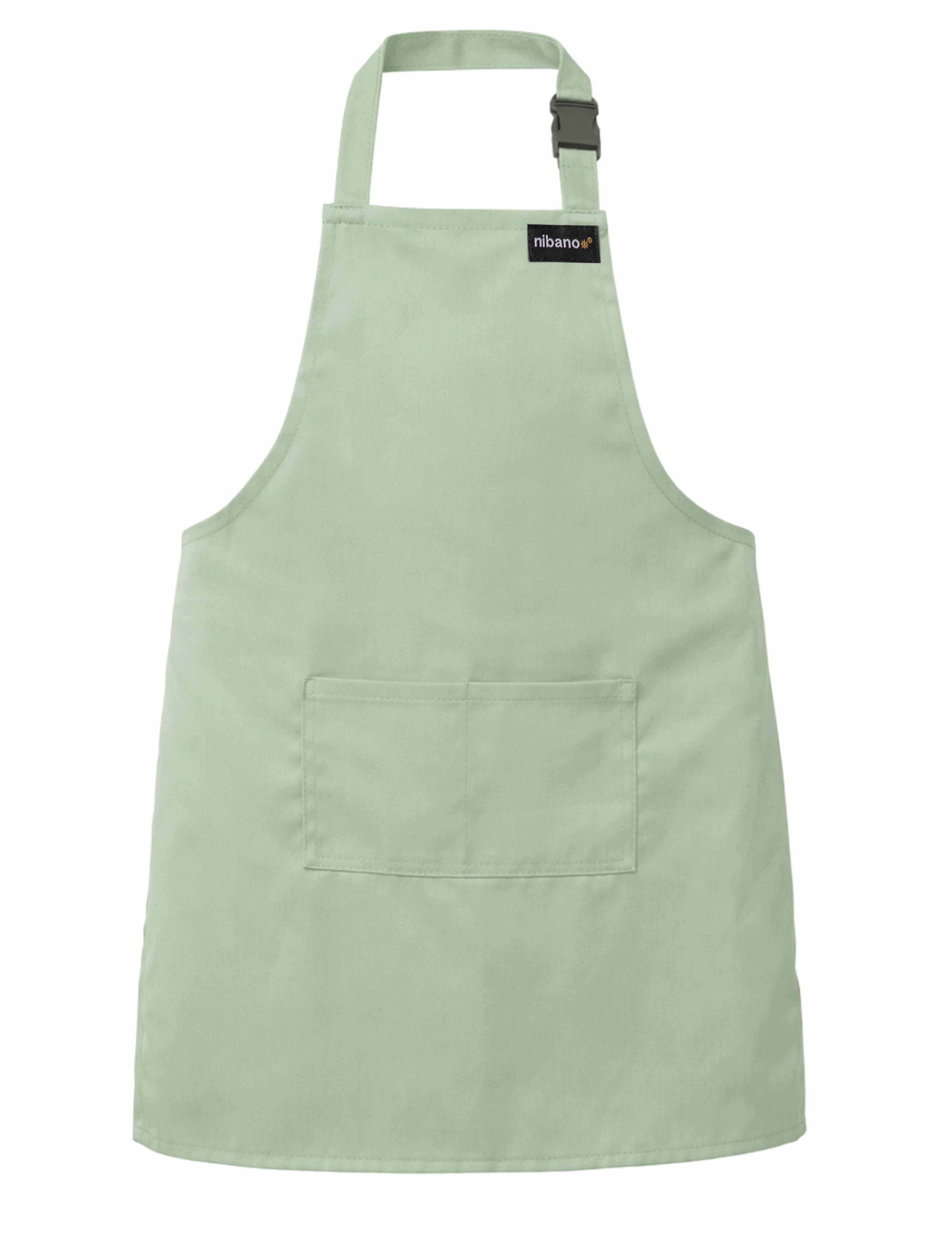 Personalised Kids apron pistachio printed