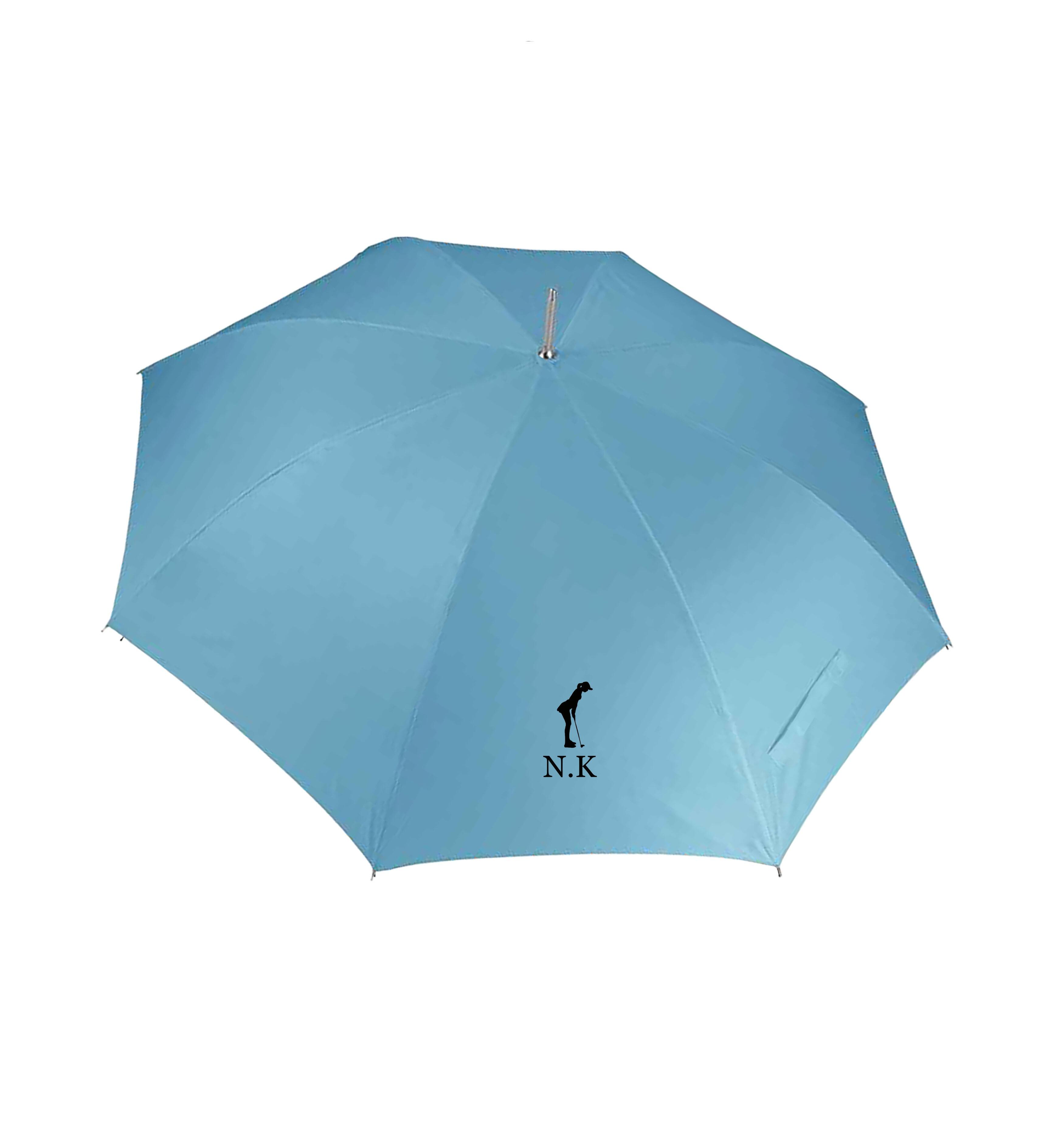 Women's Large Golf Umbrella Sky Blue