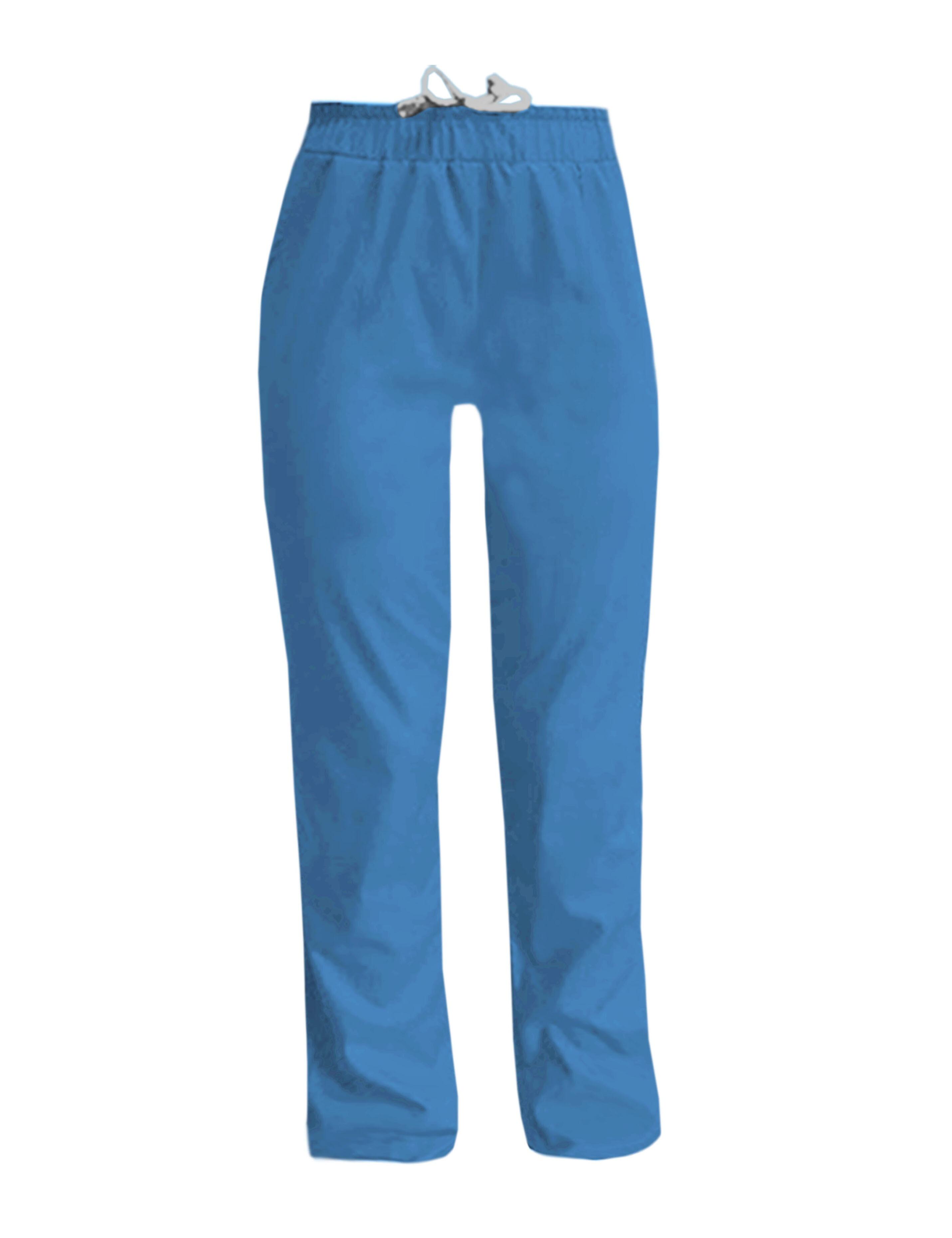 Personalised Women's Beauty Salon Trouser Light Blue