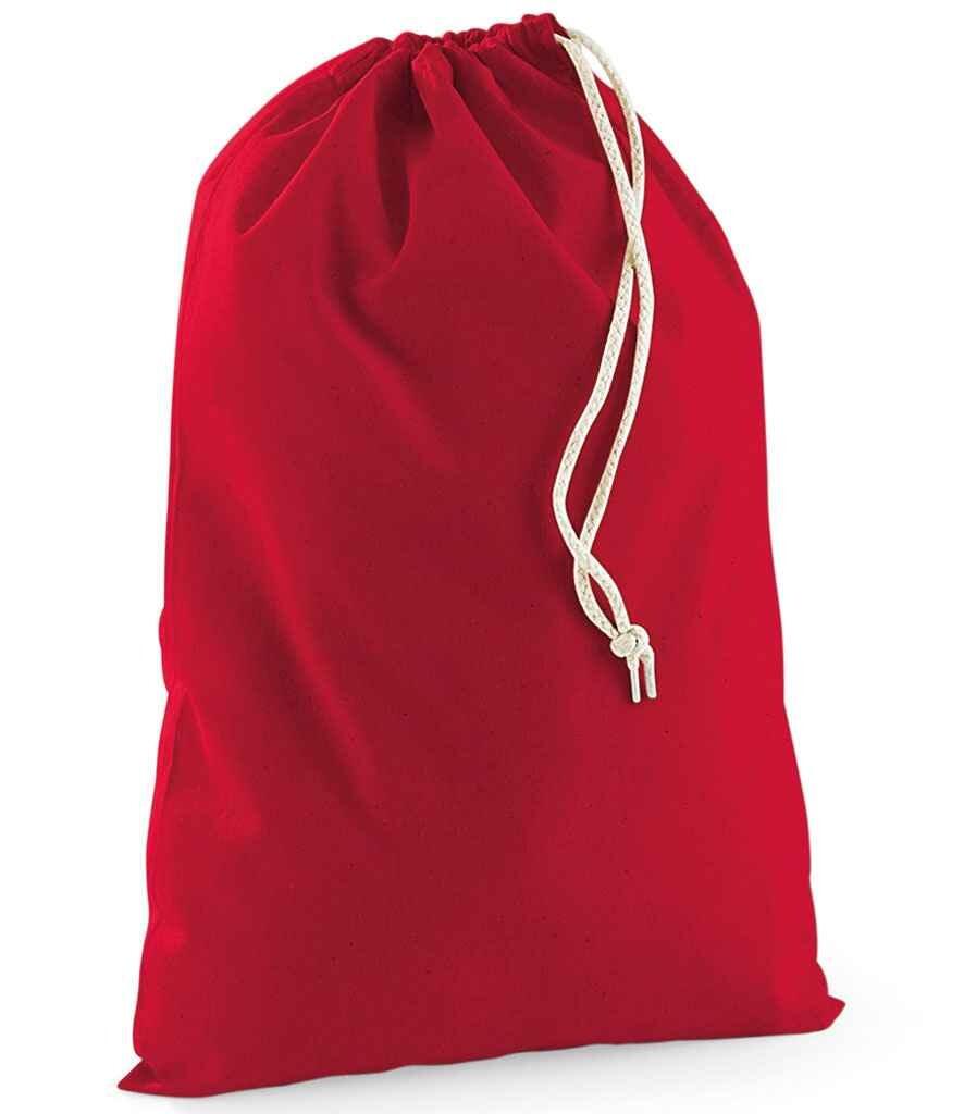Personalised Embroidered Storage Bag Red with logo