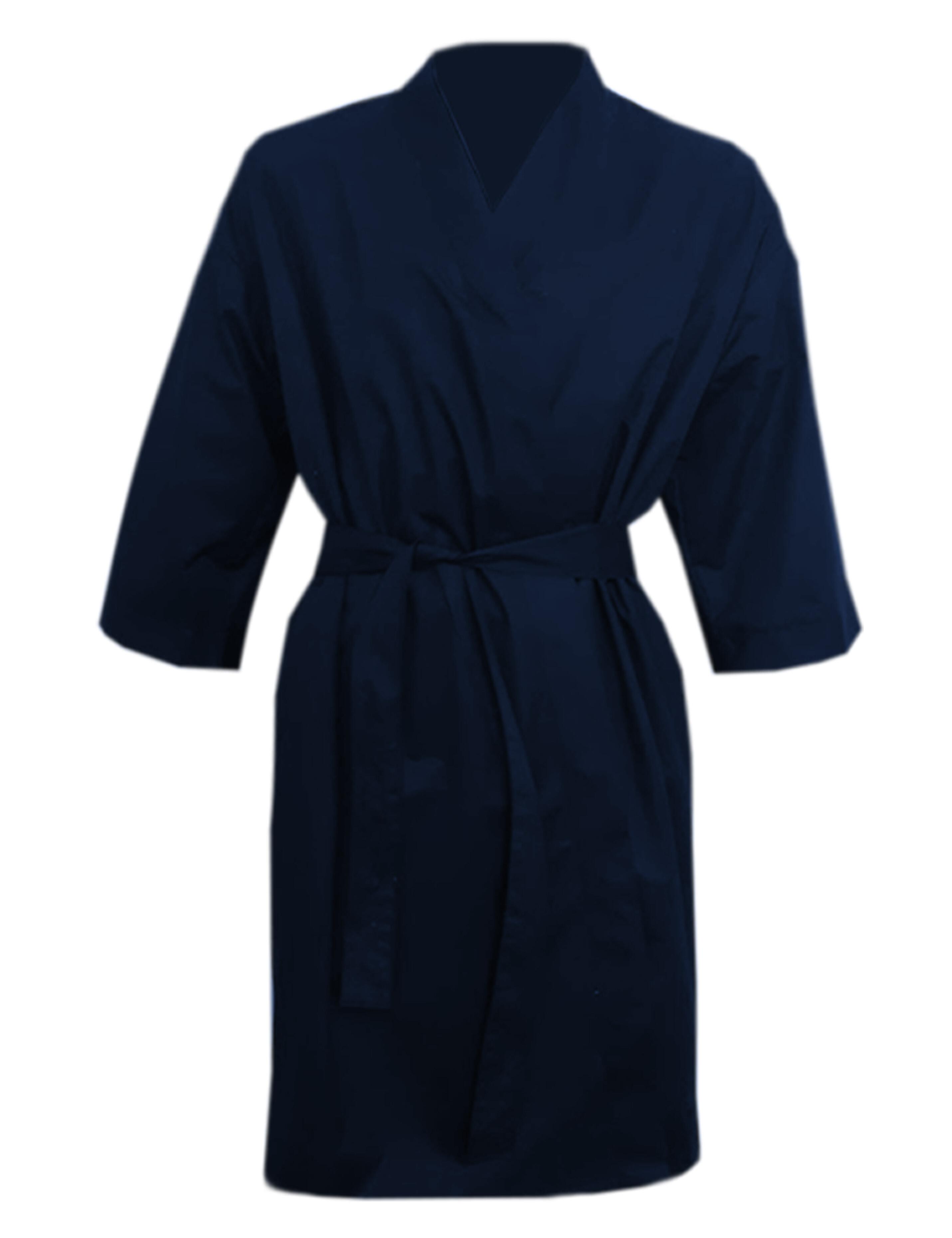 Nibano Hairdressing Kimono Gown Navy