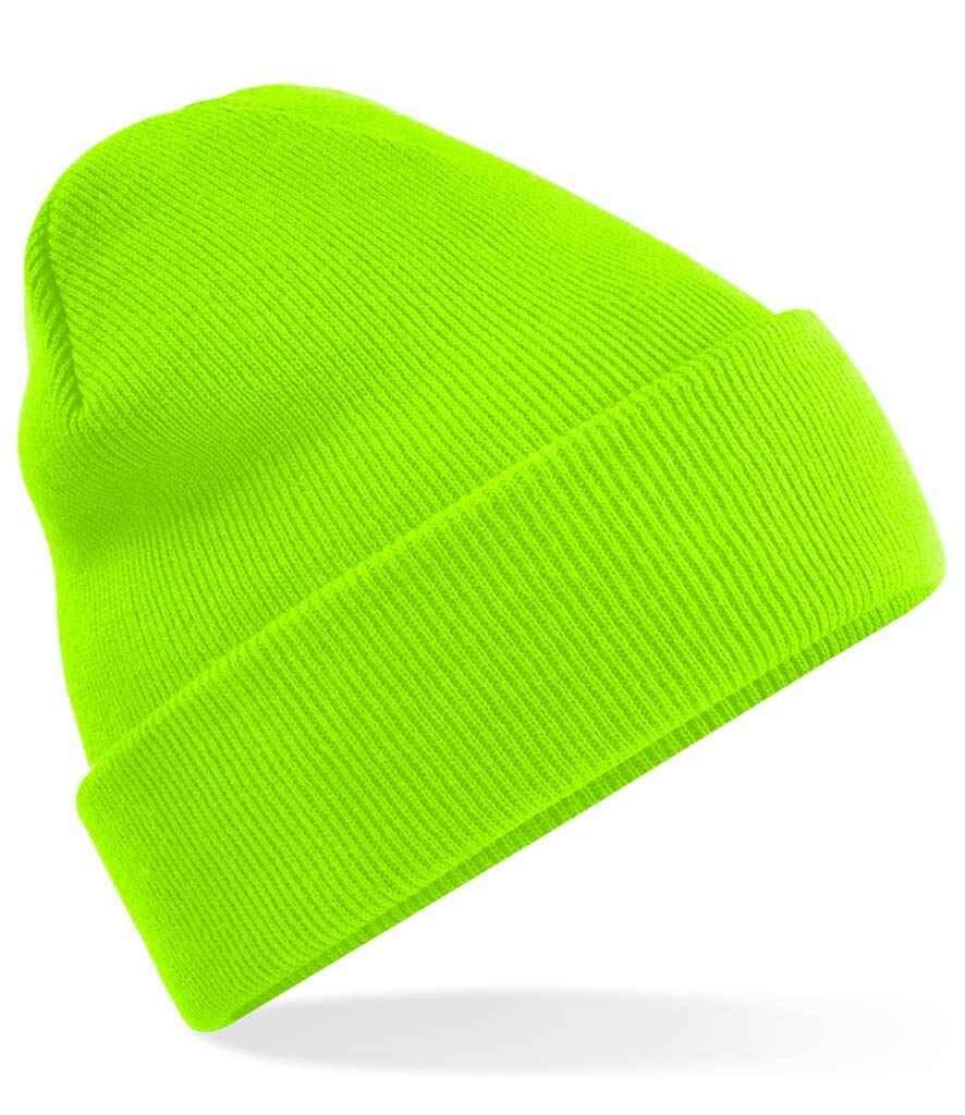 Classic Original Beanie winter hat Neon Green